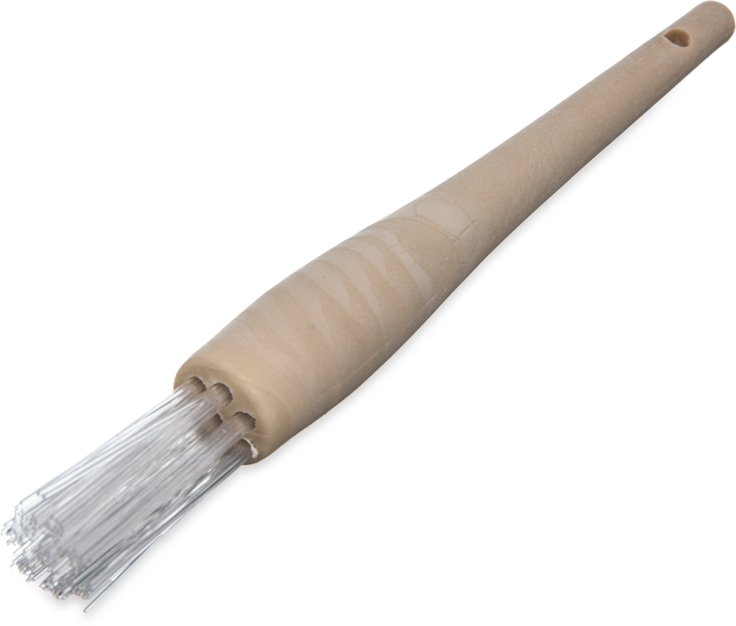 Carlisle FoodService Products 4011500 Round Waffle Iron Brush with High Heat Bristles, 1, Teflon