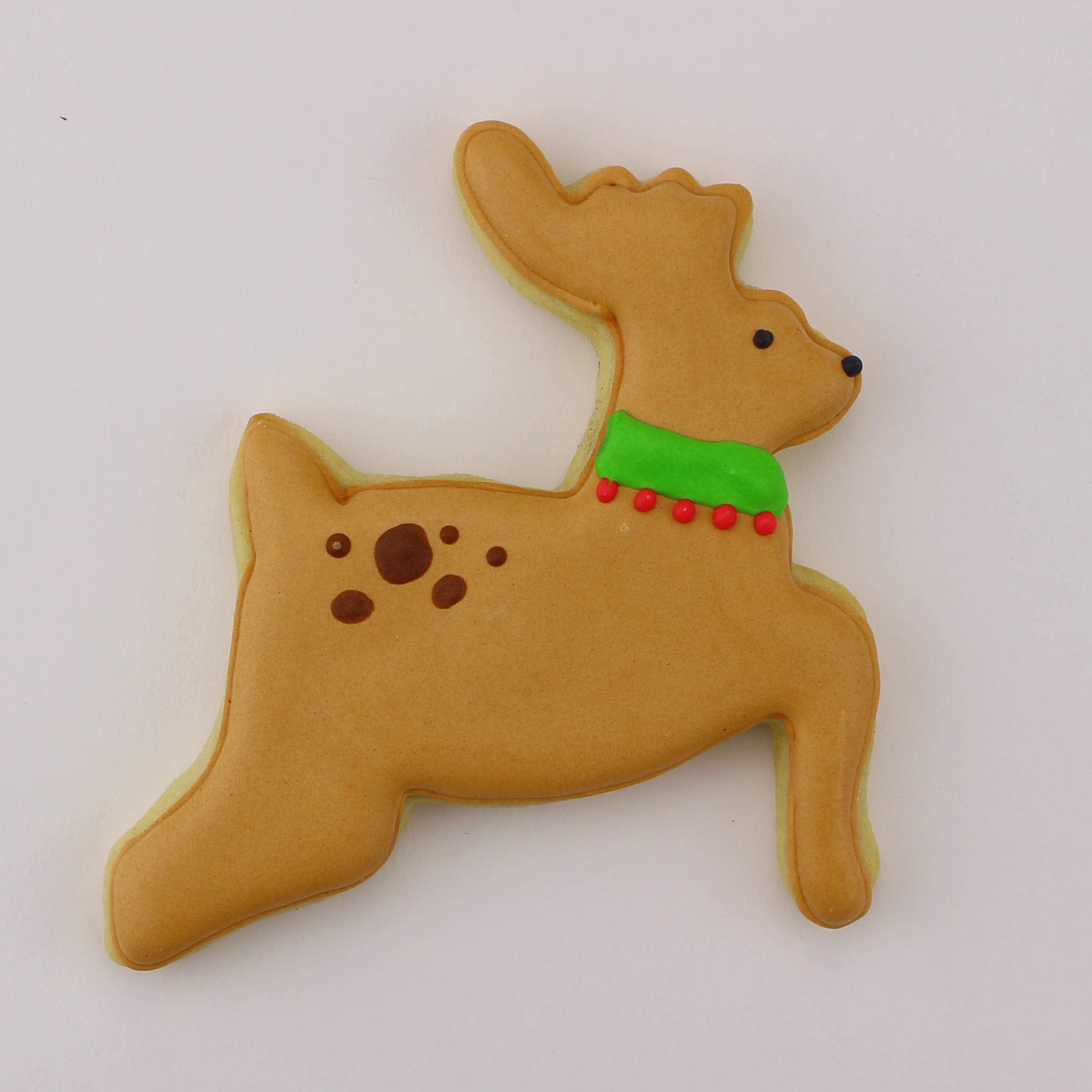 Reindeer/Deer Cookie Cutter 3.5'' Made In Usa By Ann Clark