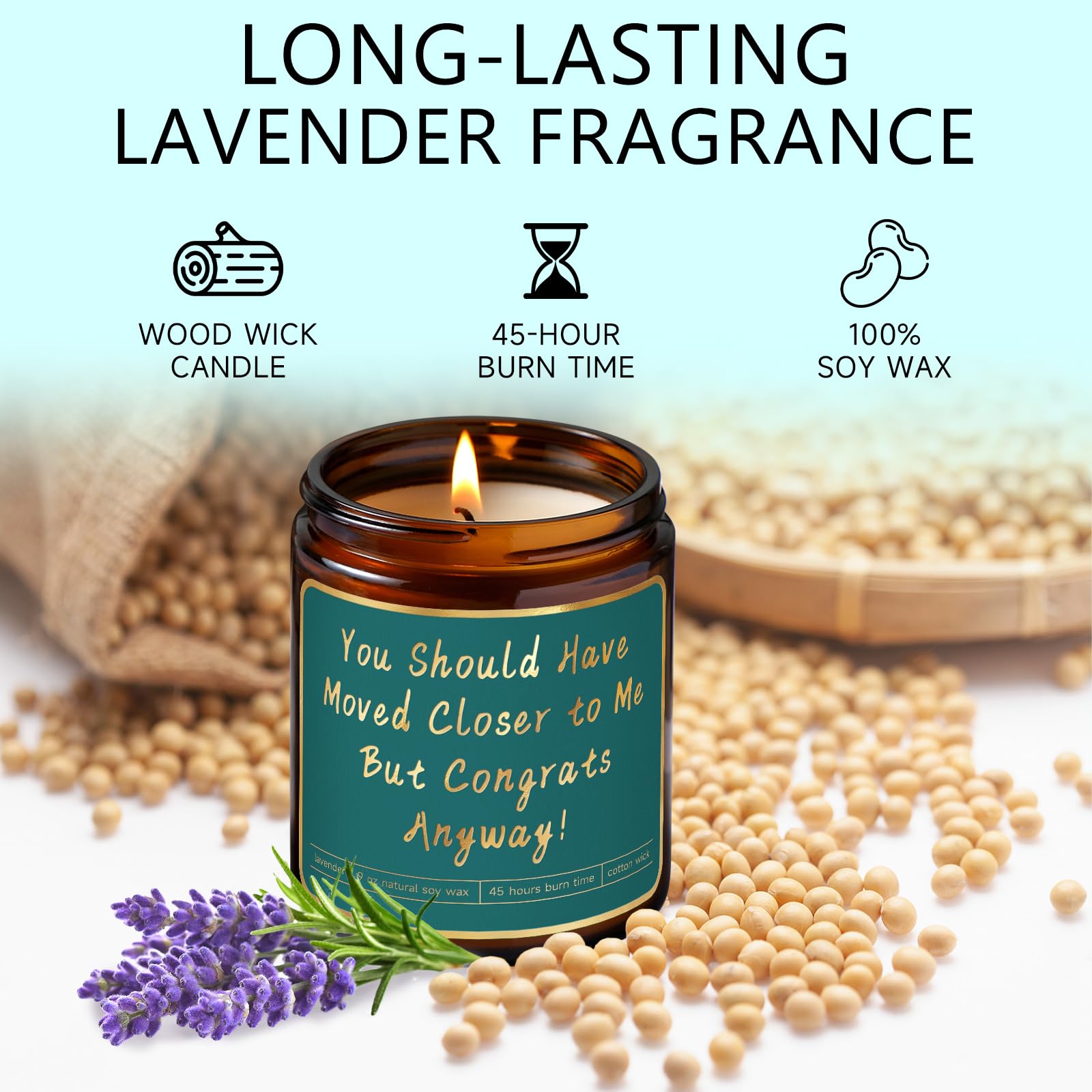 House Warming Gifts New Home,Funny Housewarming Gifts Candle for Friend,New Home Gift Idea for Couple,Gift for Homeowner,Neighbo