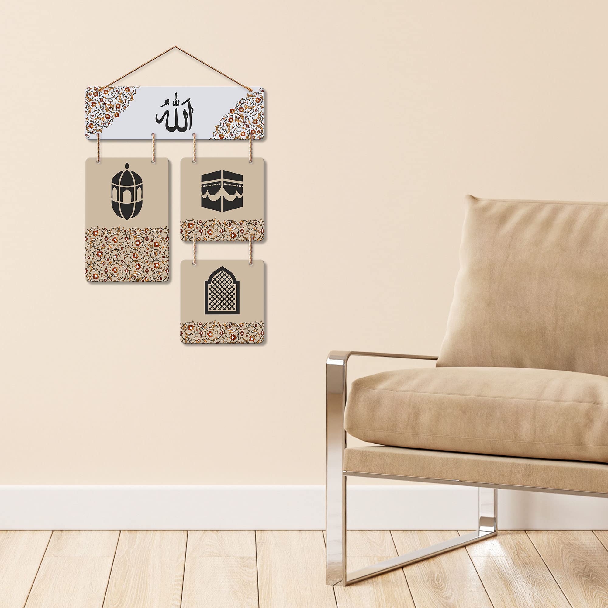 Artvibes Positive Quote Decorative Wooden Wall Hanger for Living Room | Bedroom | Home Decor | Office | Gift | Quotes Decor Item