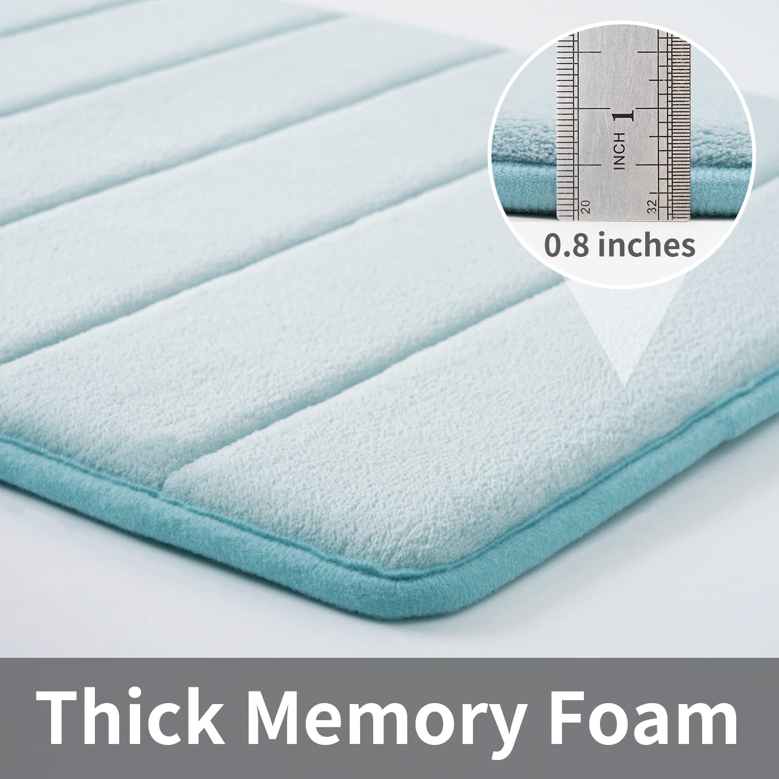 ROSMARUS Memory Foam Bath Mat 20