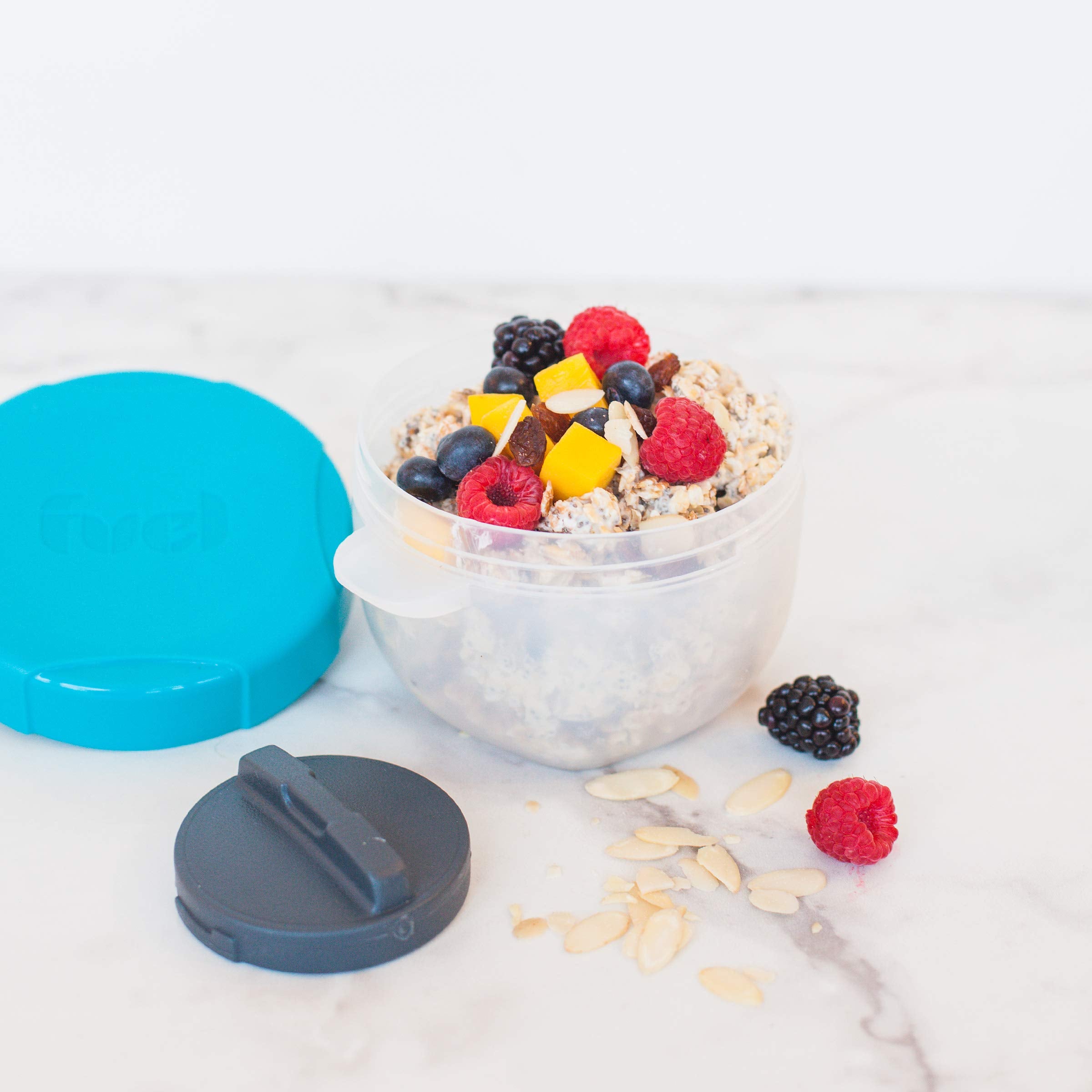Trudeau Milk Cereal Container, 1 Ea, Tropical