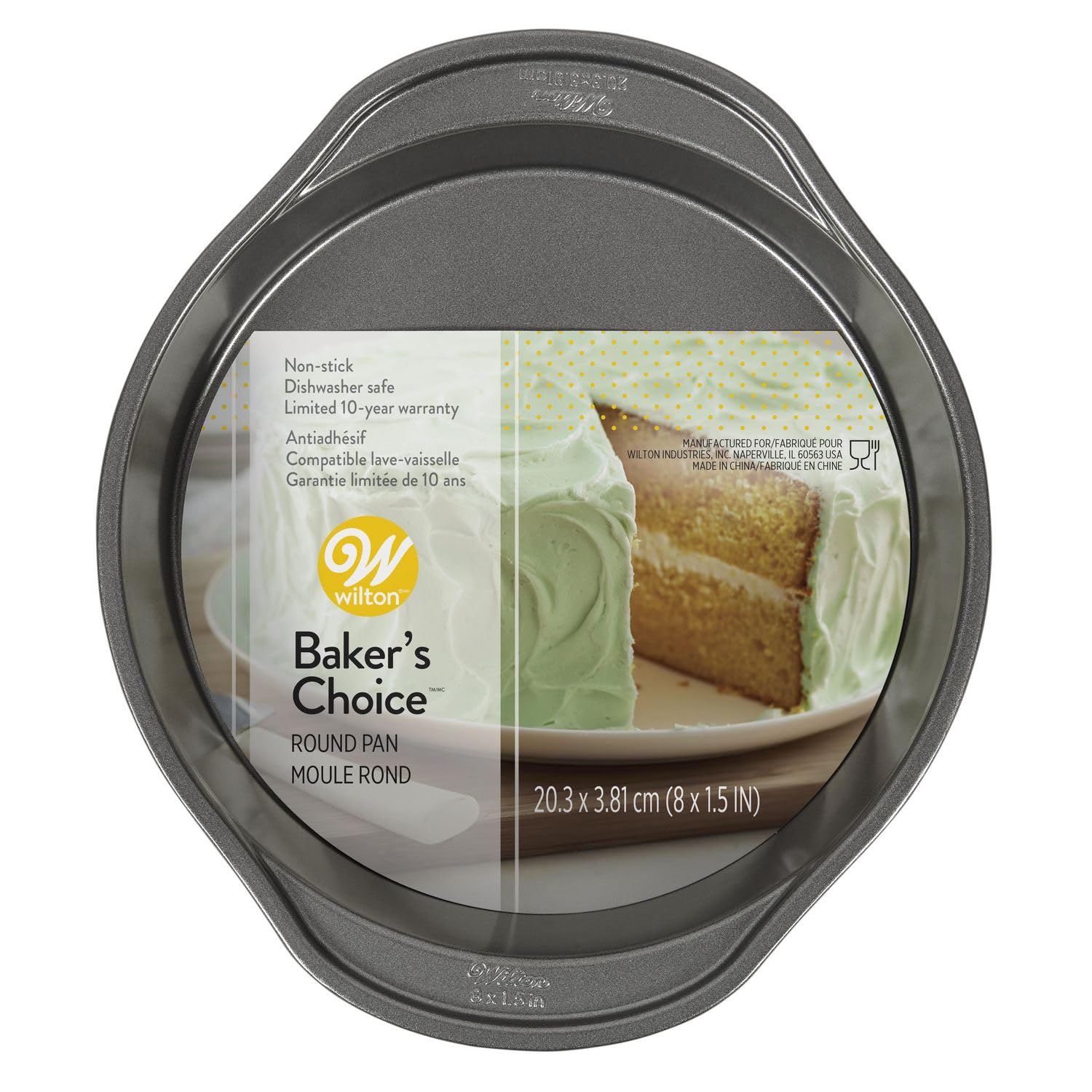 Wilton Baker'S Choice Non-Stick 8 Inch Round Cake Pan