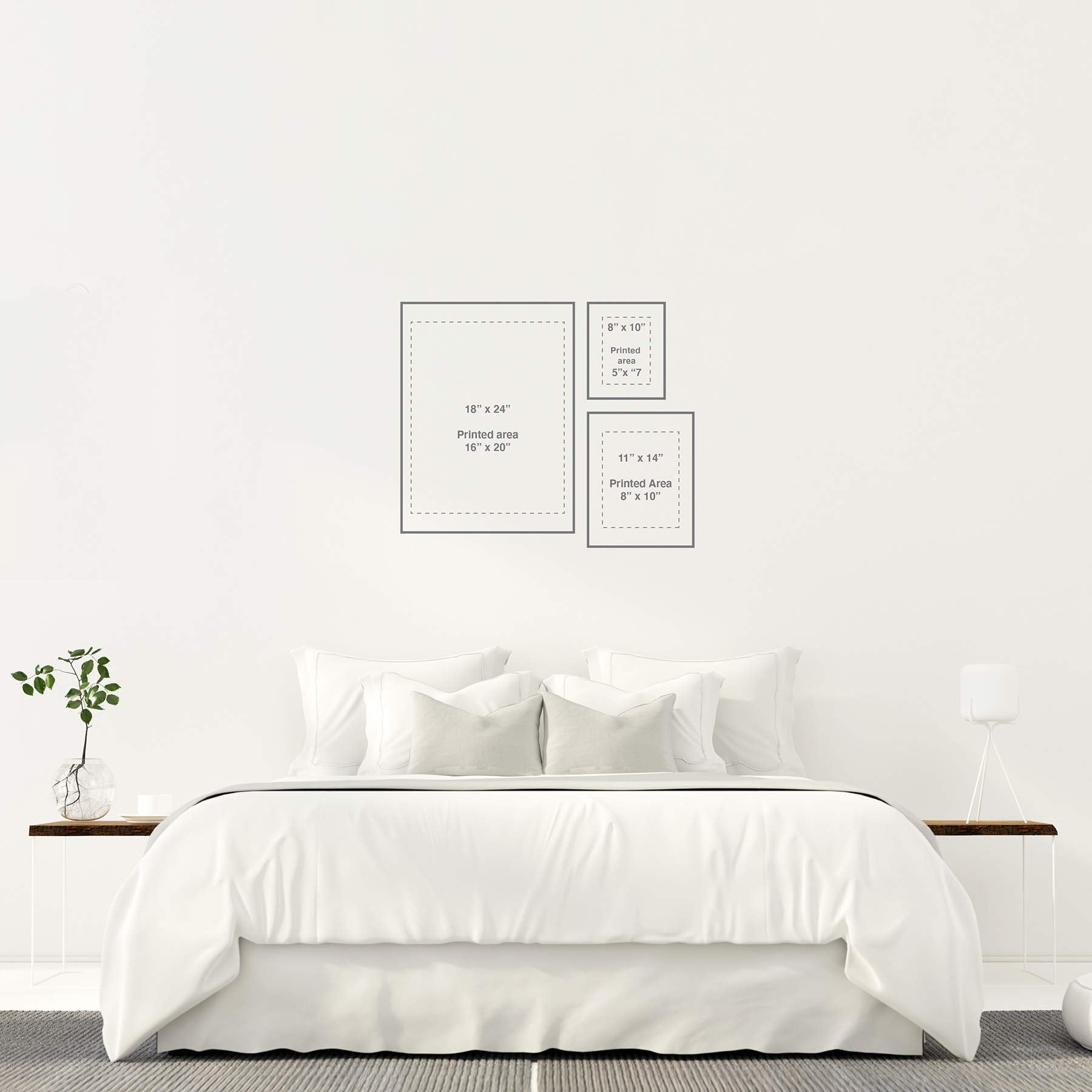 Society6 Frank Moth My Choices Left Me Alone Art Print, 11 In X 14 In, Multi