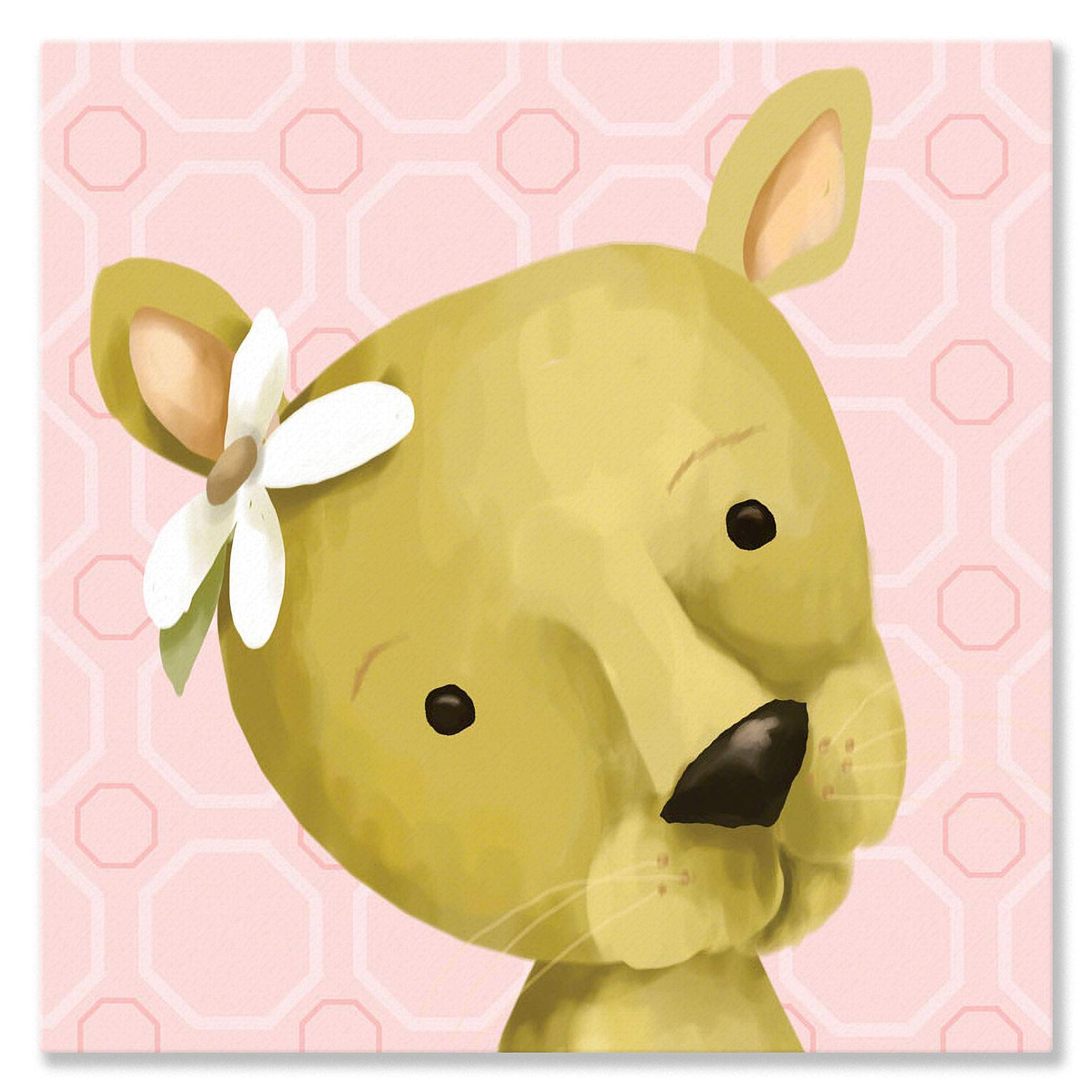 Oopsy Daisy Canvas Wall Art Laurie The Lioness By Meghann O'Hara, 10 By 10-Inch