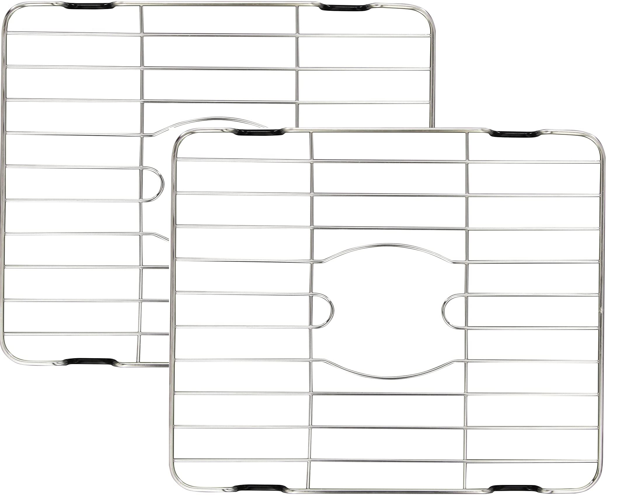 Better Houseware 14868 Medium Sink Protector Grid, Stainless Steel, 165 X 1 X 125 Inches (2 Pack)