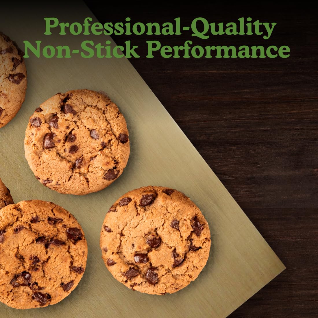Regency Wraps Non-Stick Baking Sheets, Teflon Coated, 17"x13", Brown, Pack of 1, Model RW1125