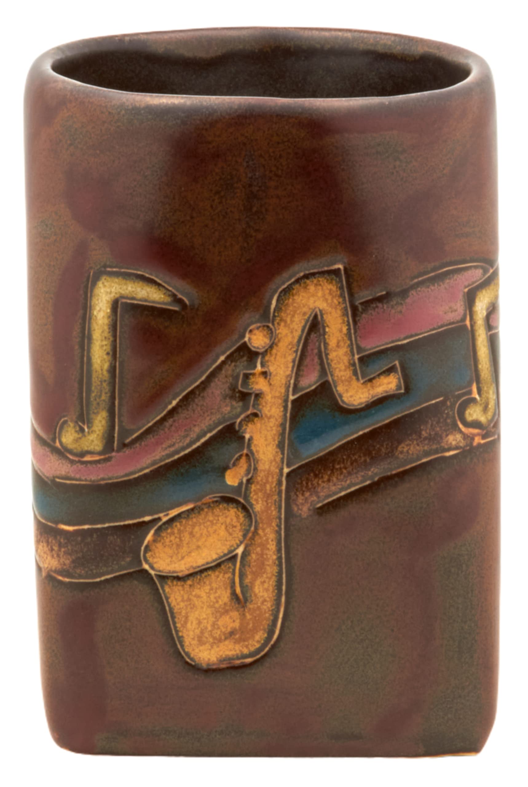 Mara Stoneware Mug - Musical Instruments 12 Oz.
