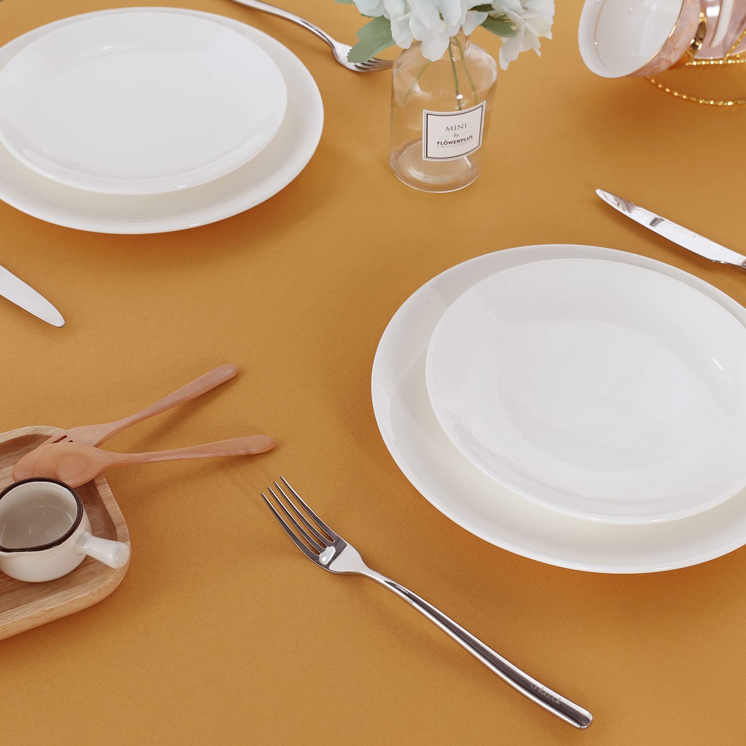 Fitable Square Tablecloth 60X60 Inch Tablecloth Stain And Wrinkle Resistant Washable Polyester Table Cloth, Decorative Fabric Ta