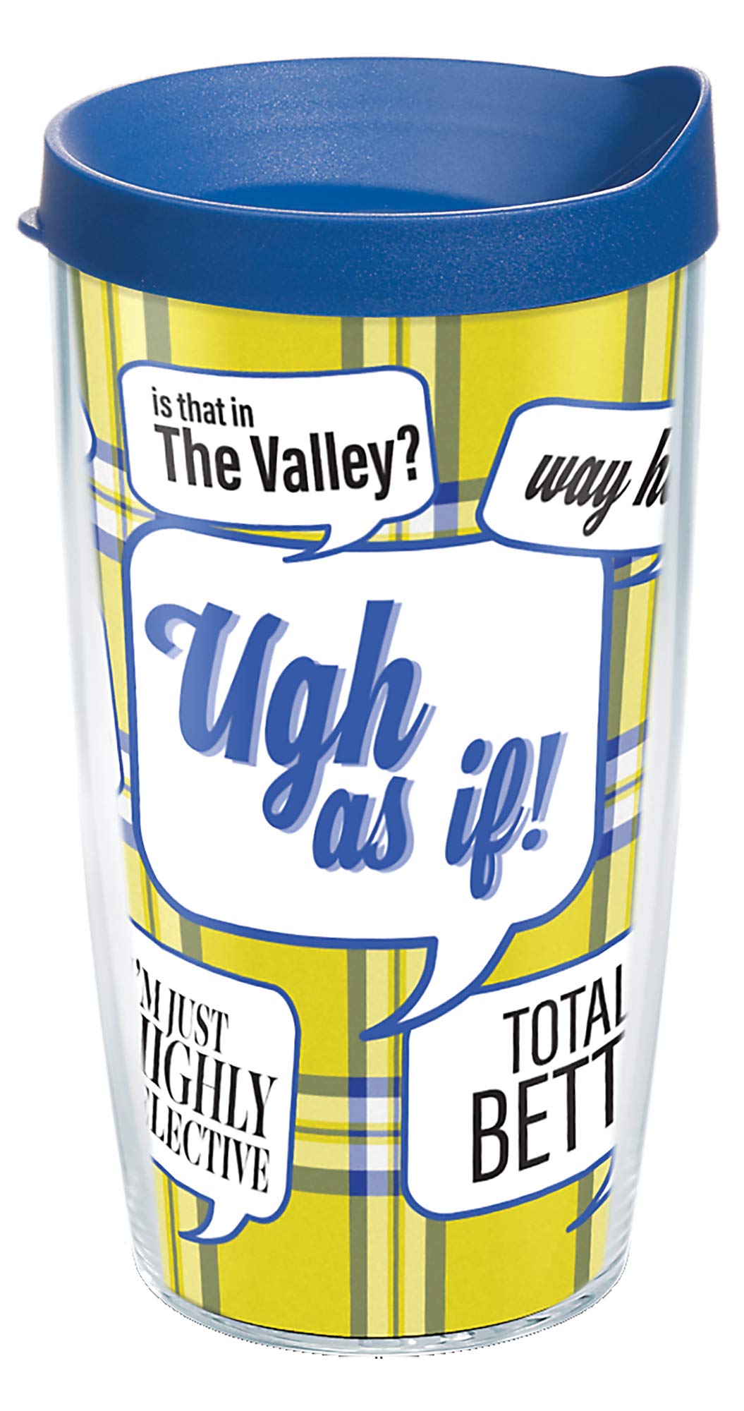 Tervis Made In Usa Double Walled Clueless Insulated Tumbler Cup Keeps Drinks Cold & Hot, 16Oz, Collage