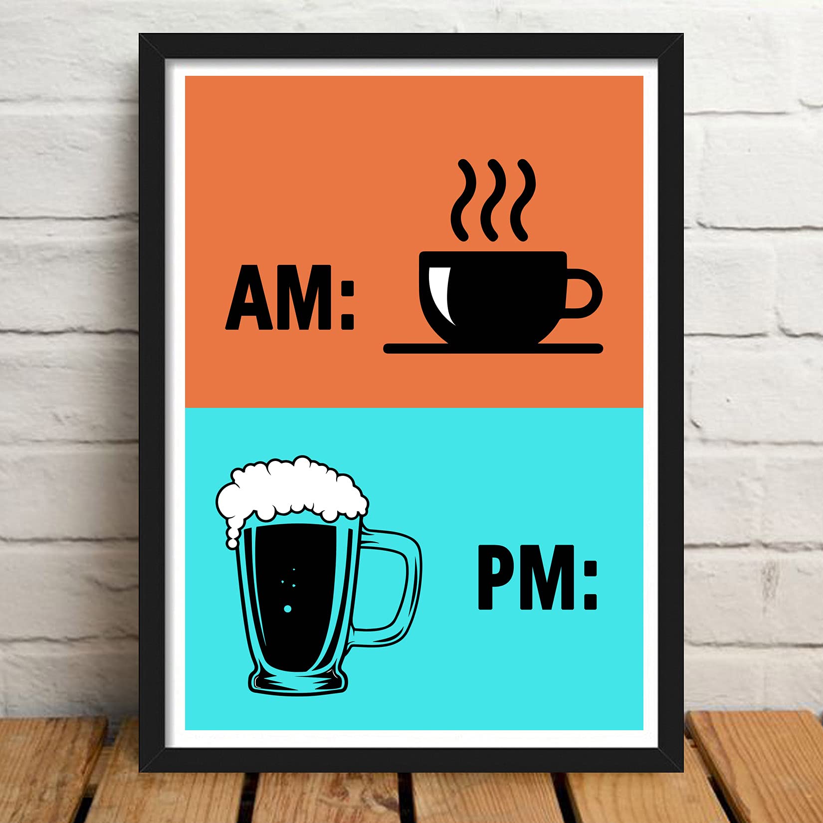 Good Hope -Funny Quote Photo Frame For Wall, Restaurants, Bar, Kitchen, Room & Office Decoration Poster Framed (10 Inch X 13 Inc