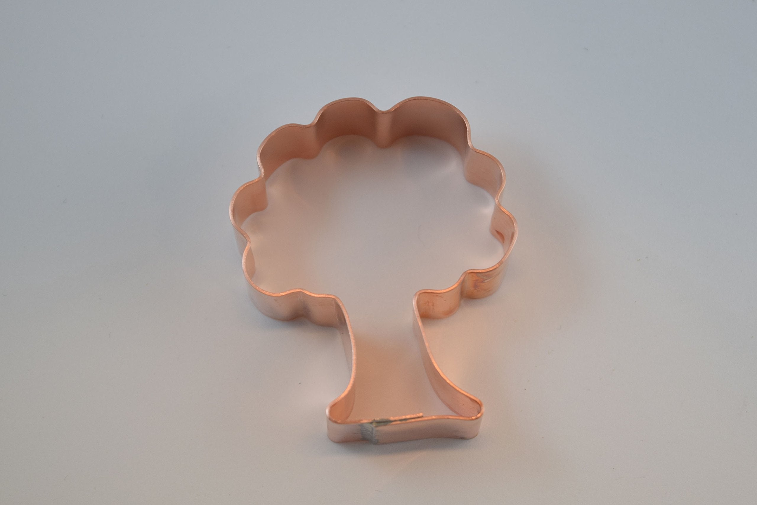 Tiny Oak Tree Copper Cookie Cutter