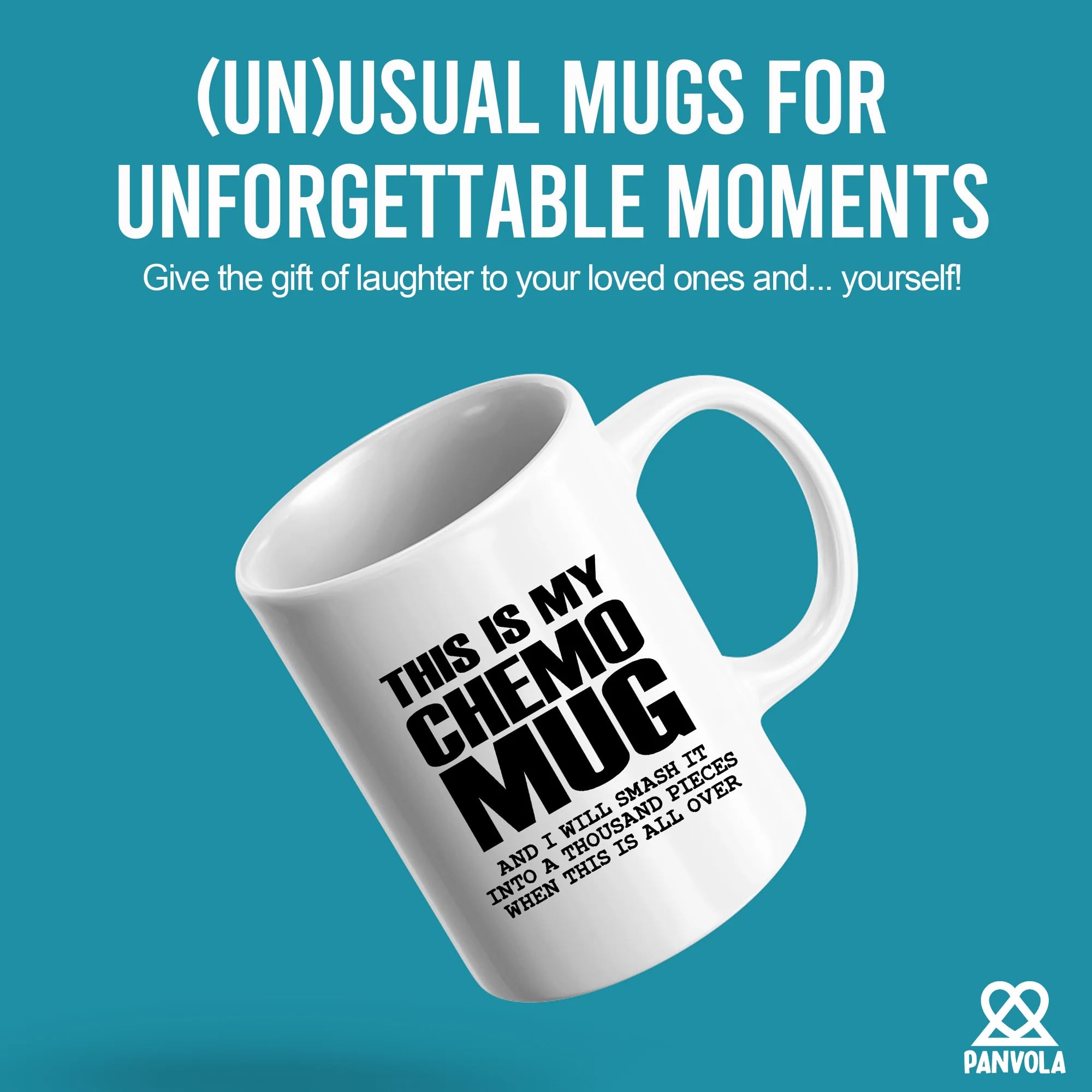 Panvola This Is My Chemo Mug Cancer Survivor Gifts Awareness Motivational Inspirational Gift 11 oz White 11 oz