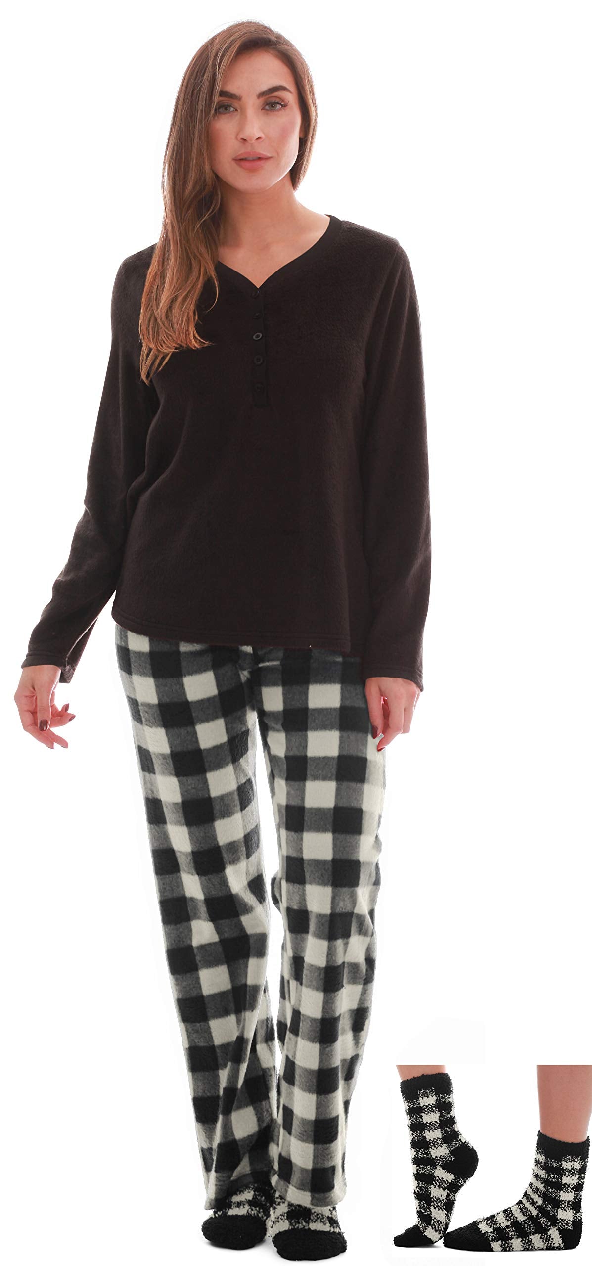 Just Love Henley Pants Set With Socks For Women 6732-10193-1X