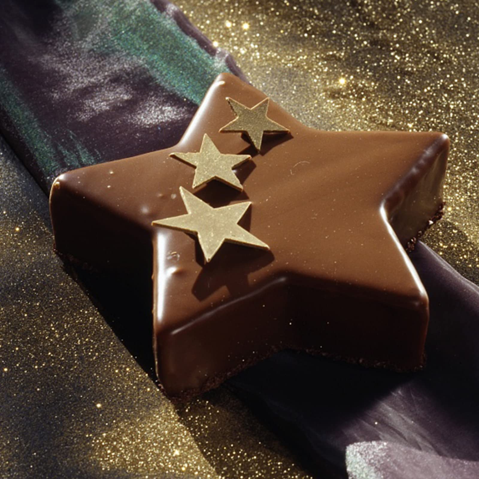 Sadyfon 8 Inch Star Shaped Cake Pan Five-Pointed Shaped Aluminum Nonstick Cake Decorating Mould Birthday Anniversary Wedding Par