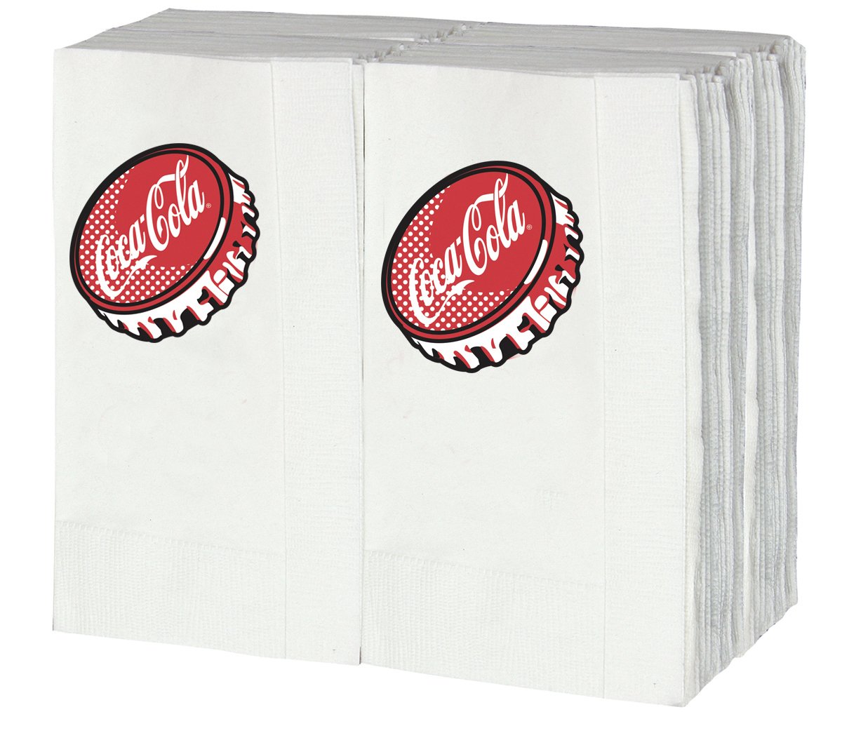 Tablecraft CC402 Graphic Napkins (100 Pack), 3.75 x 0.040 x 6.5, White