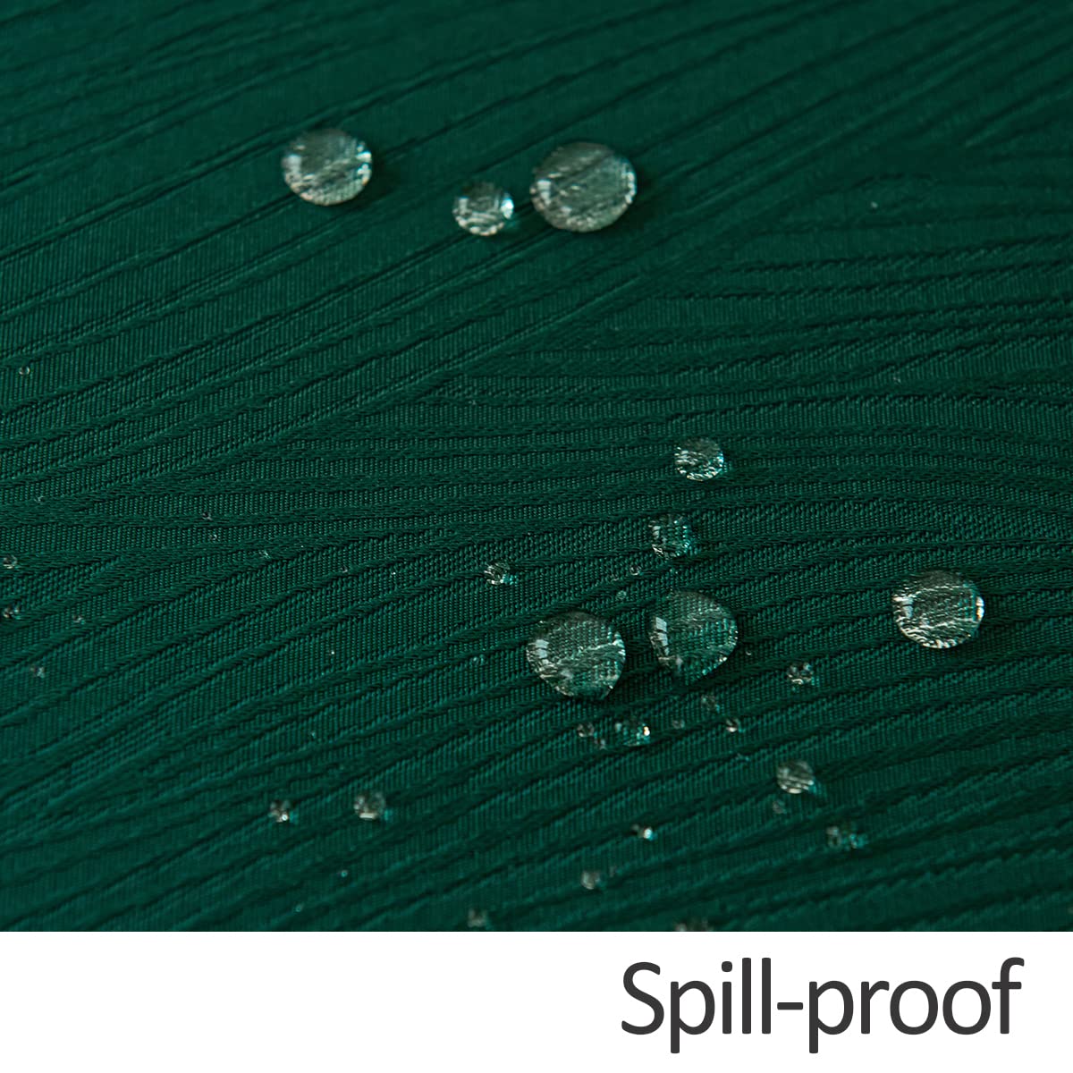 Maxmill Square Swirl Design Tablecloth Waterproof Spillproof Wrinkle Free Table Cloth, Kitchen Dinning Tabletop Decoration, Fabr