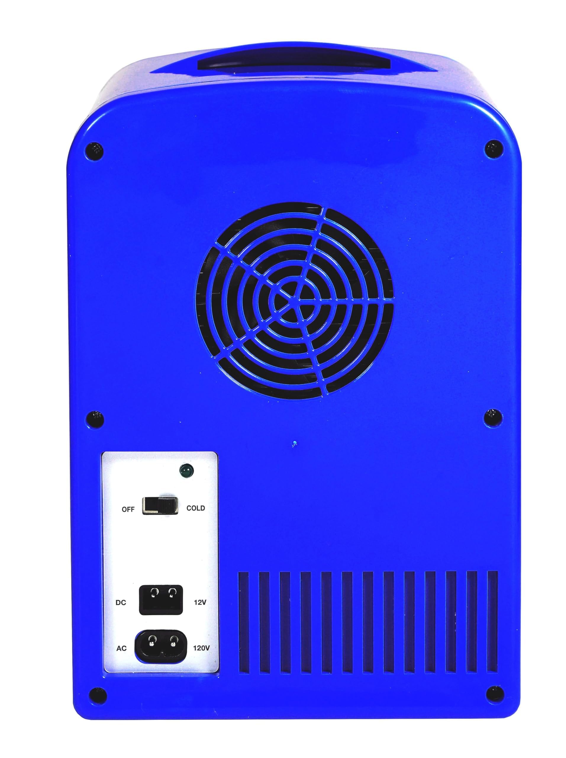 Curtis Pepsi 6-Can Mini Fridge, Blue, 4 Liters