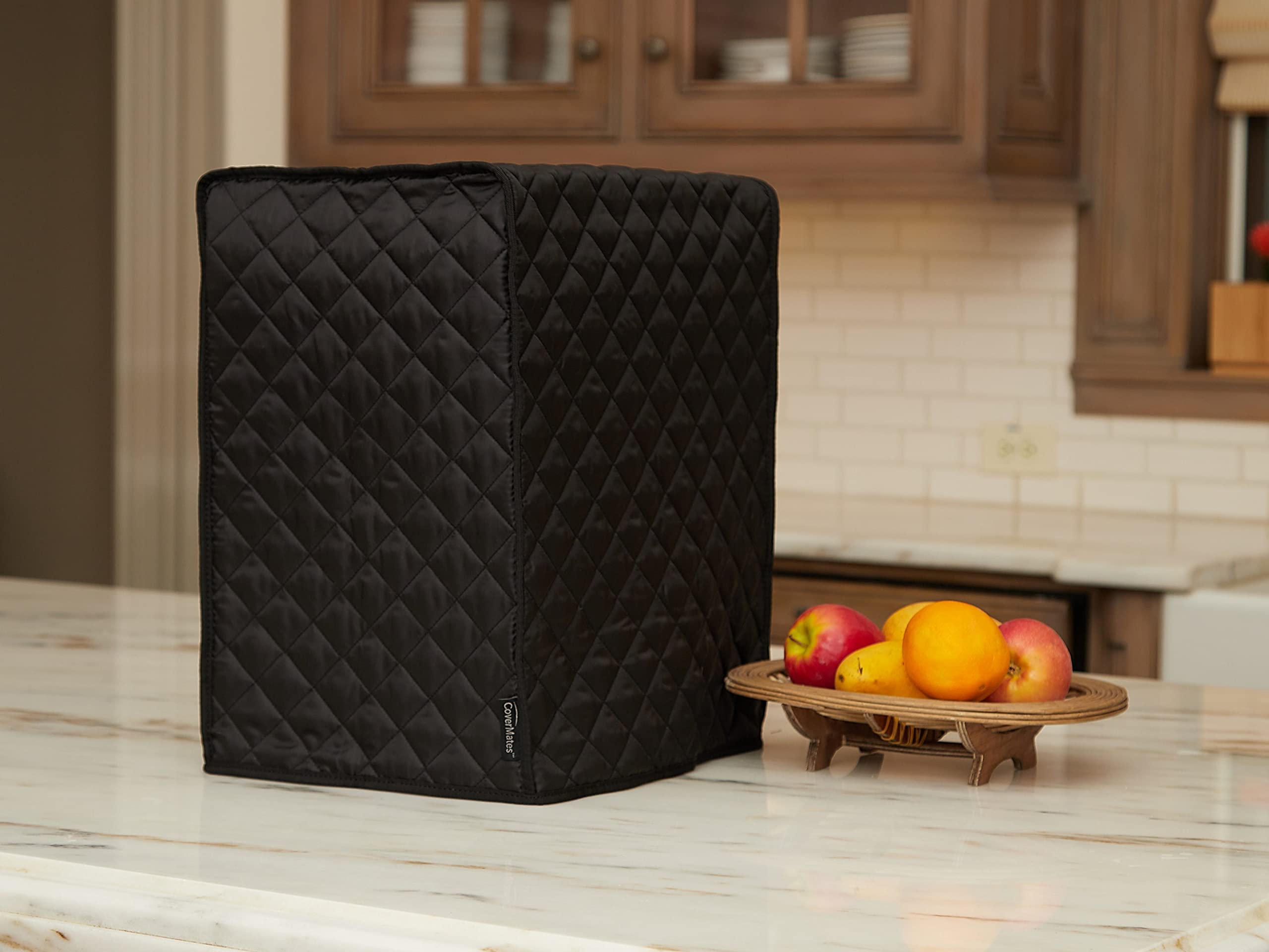 Covermates Keepsakes - Blender Cover - Dust Protection - Stain Resistant - Washable - Appliance Cover, Black