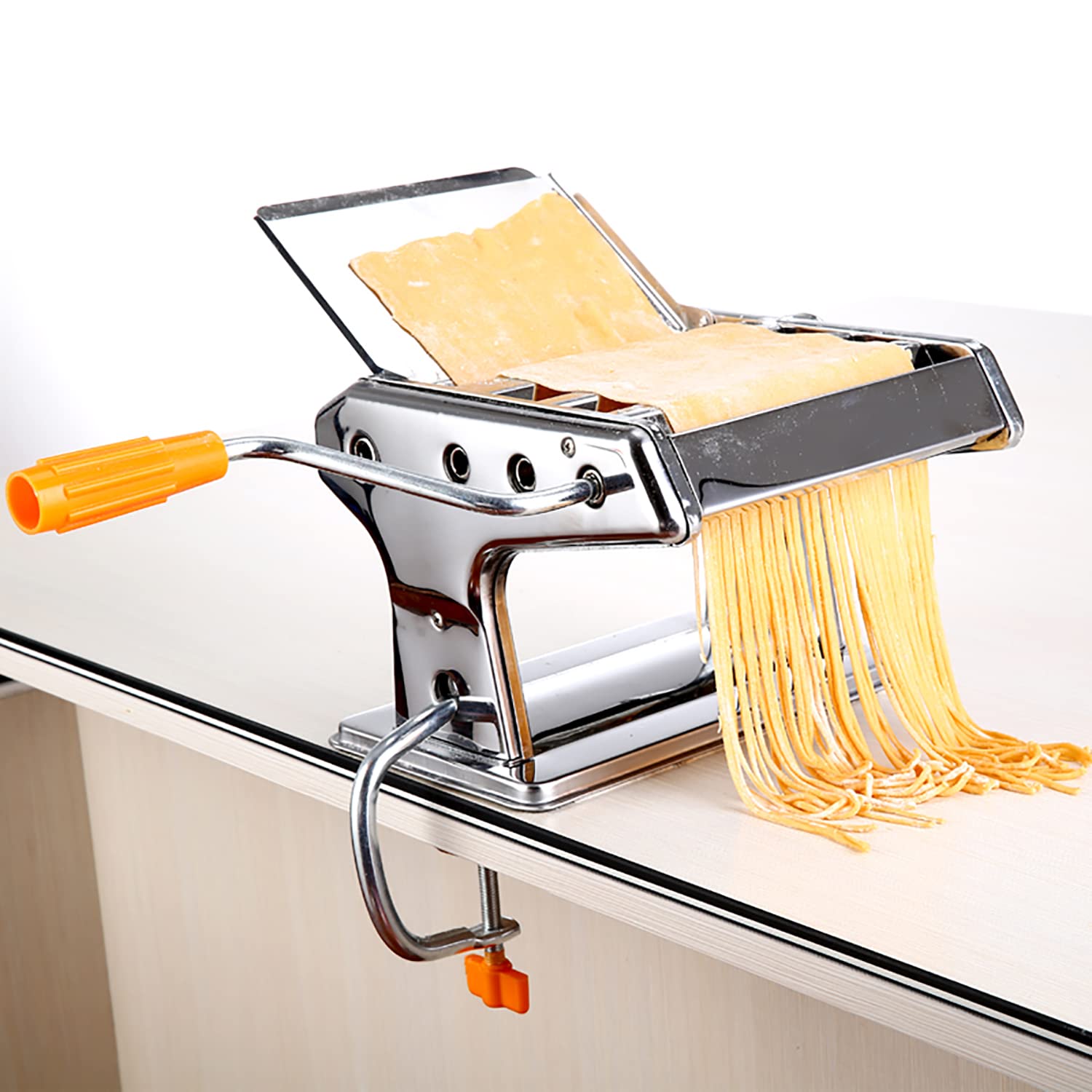 Zzhxsm Pasta Machine Clamp Pasta Machine Holding Clip Pasta Machine Fixing Handle Replacement Holder Noodle Maker Tool Parts