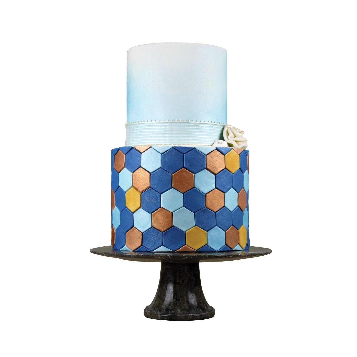Pme Geometric Multicutter For Cake Design Hexagon, Small, Medium & Large Size, Set Of 3