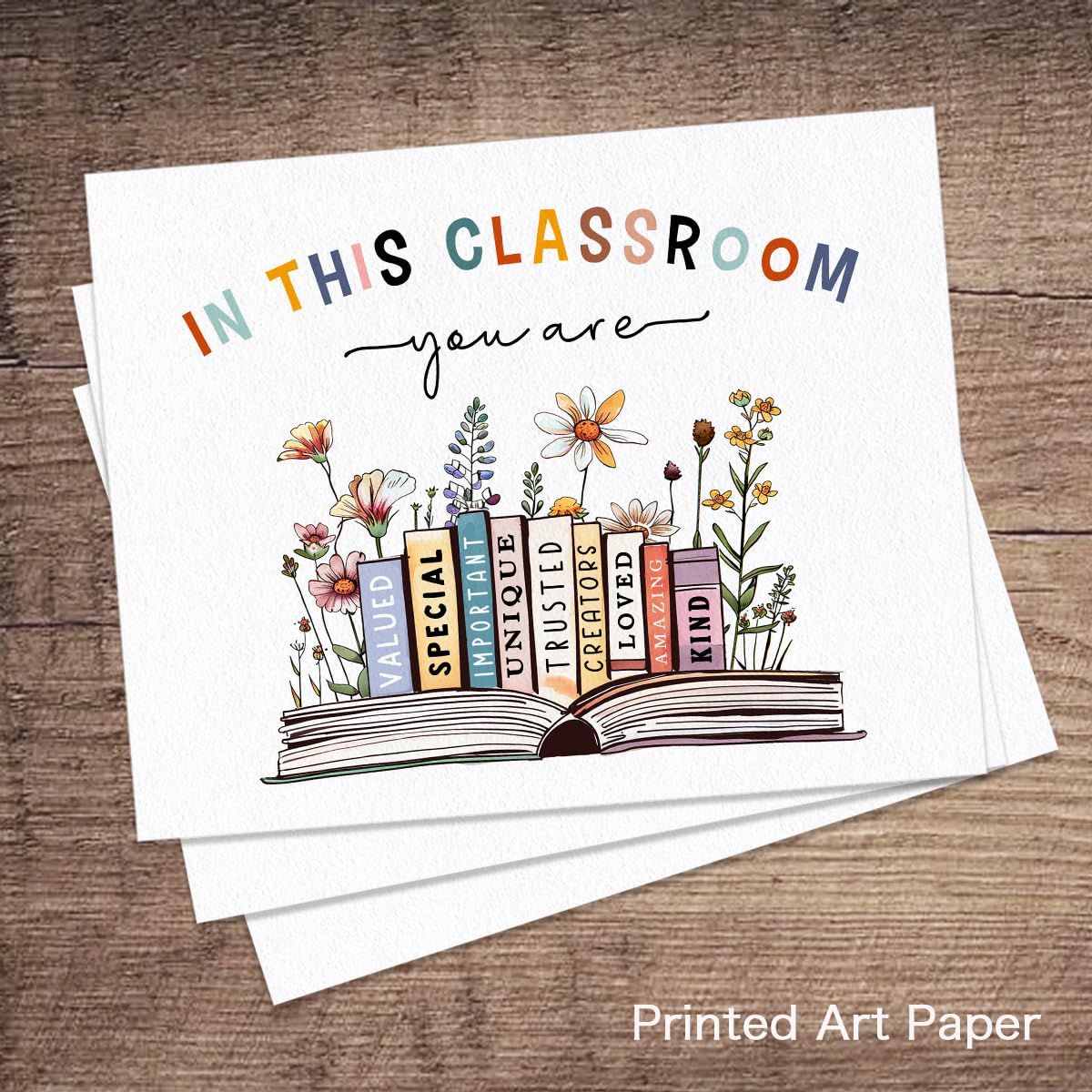 Classroom Decor, Teacher Back To School Tapestry, In This Classroom, First Day Of School, Classroom Gift For Teacher, Classroom