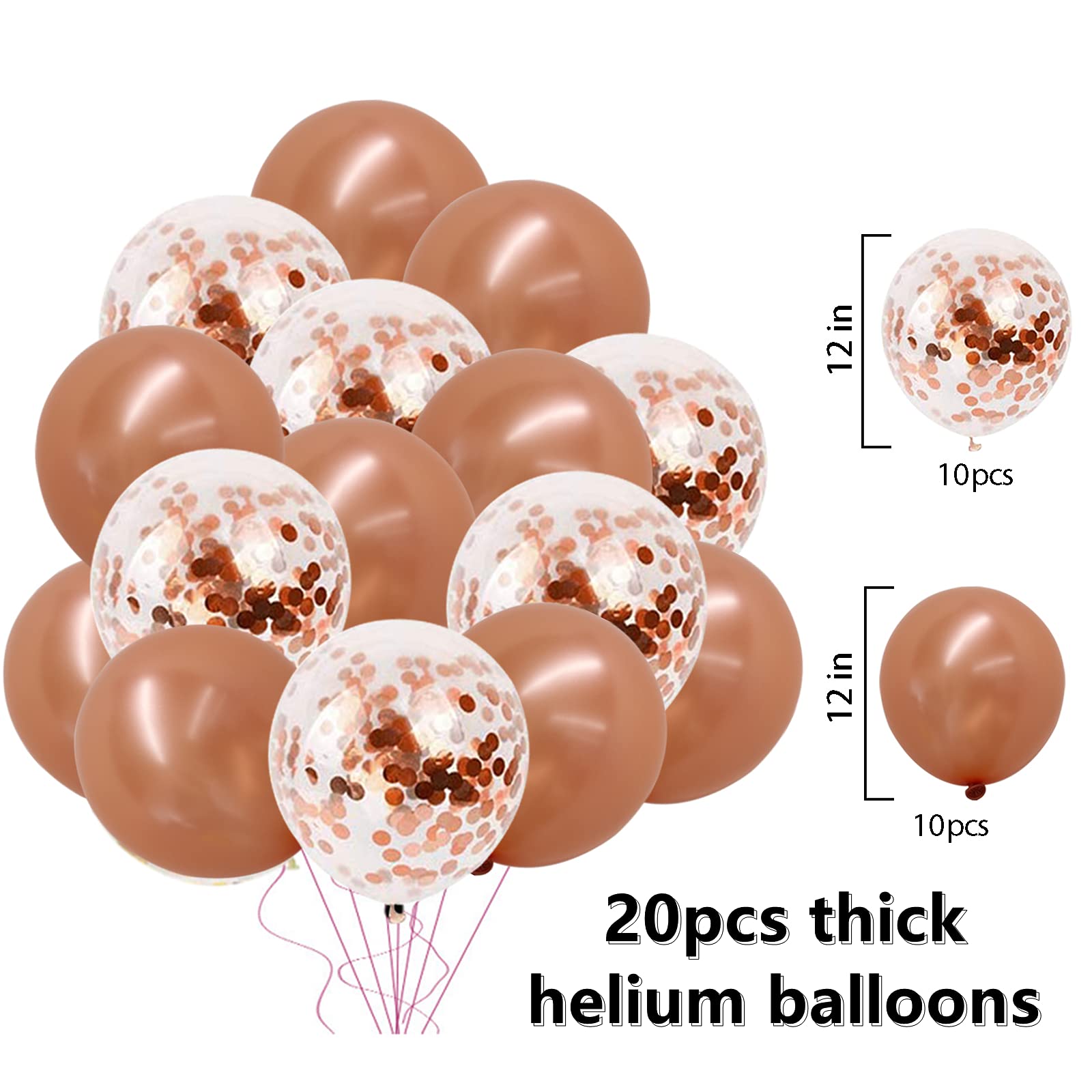 Retirement Party Decorations For Women Black Rose Gold Happy Retirement Banner And Swirls With Rose Gold Confetti Balloons Kit F