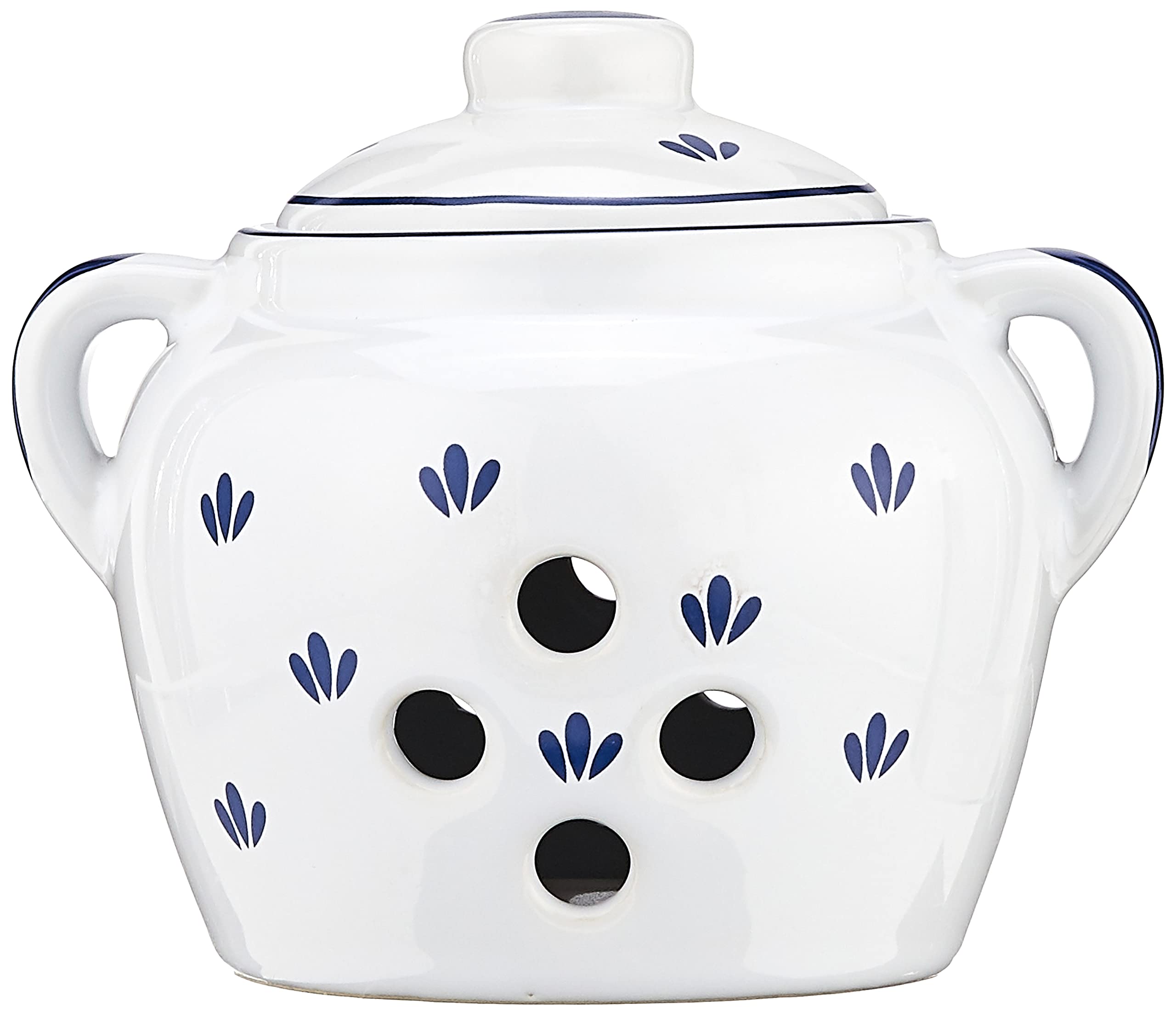 Norpro 5-Inch Ceramic Garlic Keeper