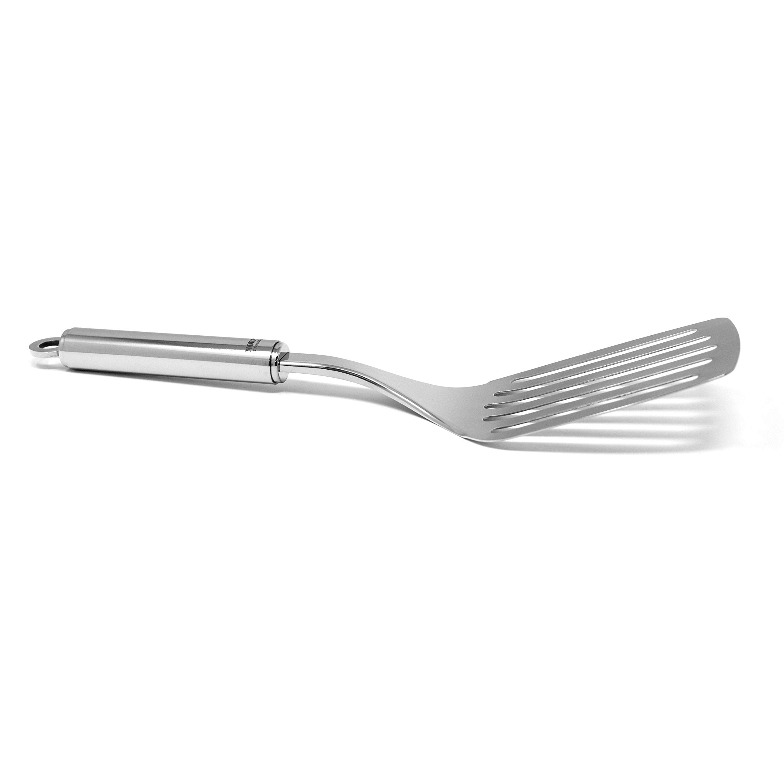 Norpro, Silver Stainless Steel Slotted Spatula, 12-Inch