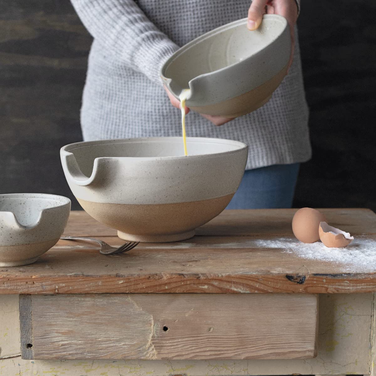Danica Heirloom Element Collection 9.75'' Large Mixing Bowl | Maison