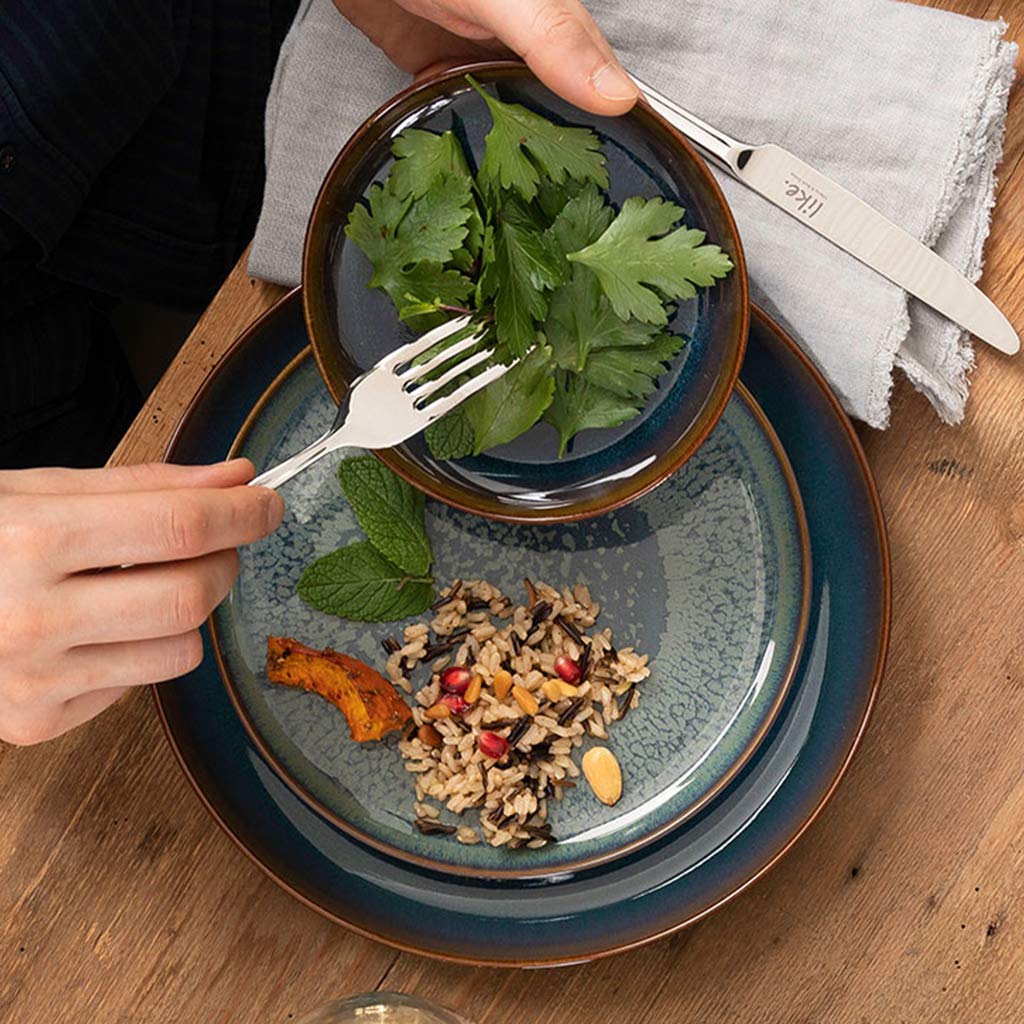 Like. By Villeroy & Boch Crafted Denim Dinner Plate 26 Cm Premium Porcelain Blue