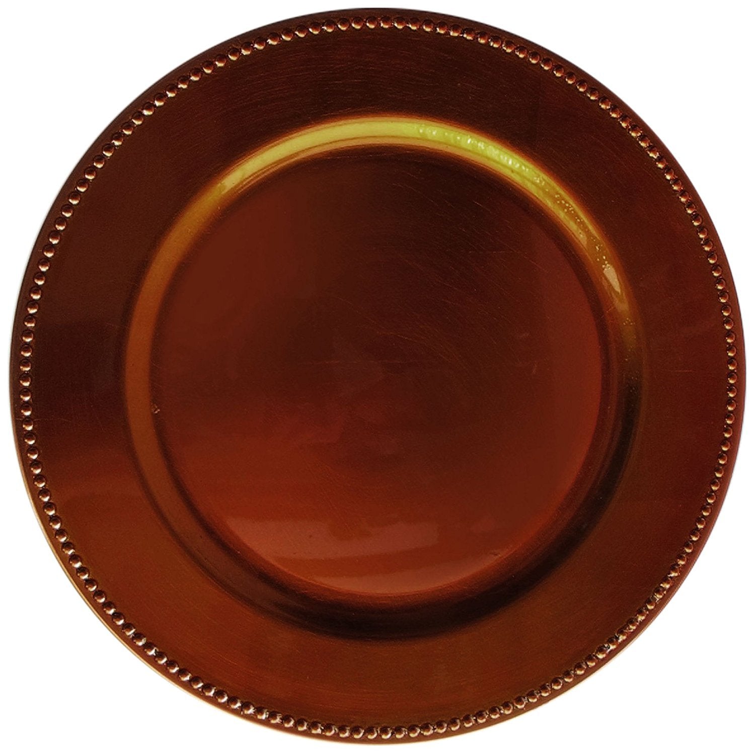 Chargeit By Jay Charge It By Jay Beaded Charger 13    Decorative Melamine Service Plate For Home, Professional Dining, Perfect F