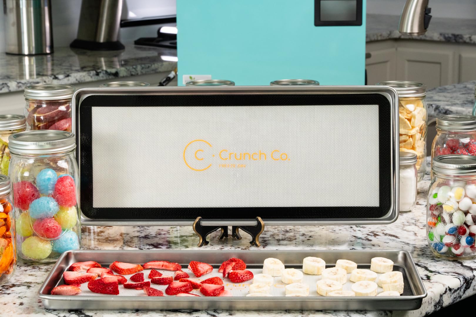 Crunch Co. Silicone Mats For Harvest Right Freeze Dryer (L - Large) 6 Pack