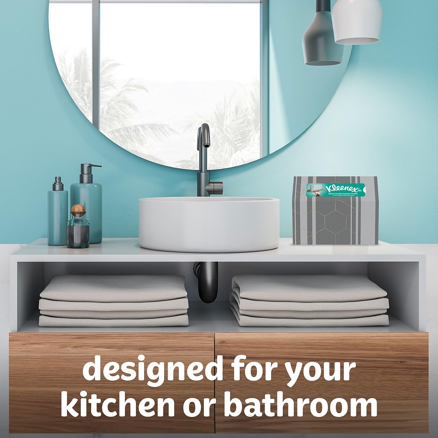 Kleenex 2740008 Hand Towels 1-Ply 60 Towels/Box (38586)