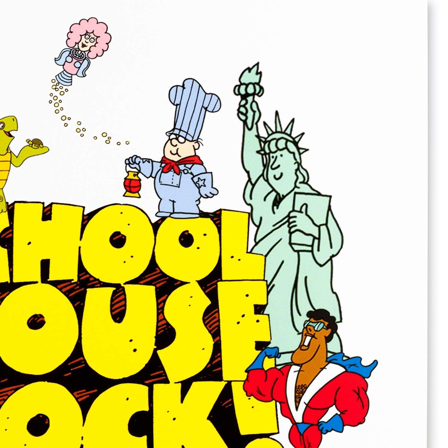 Schoolhouse Rock Limited Edition Poster Print, 11 X 14 Inches