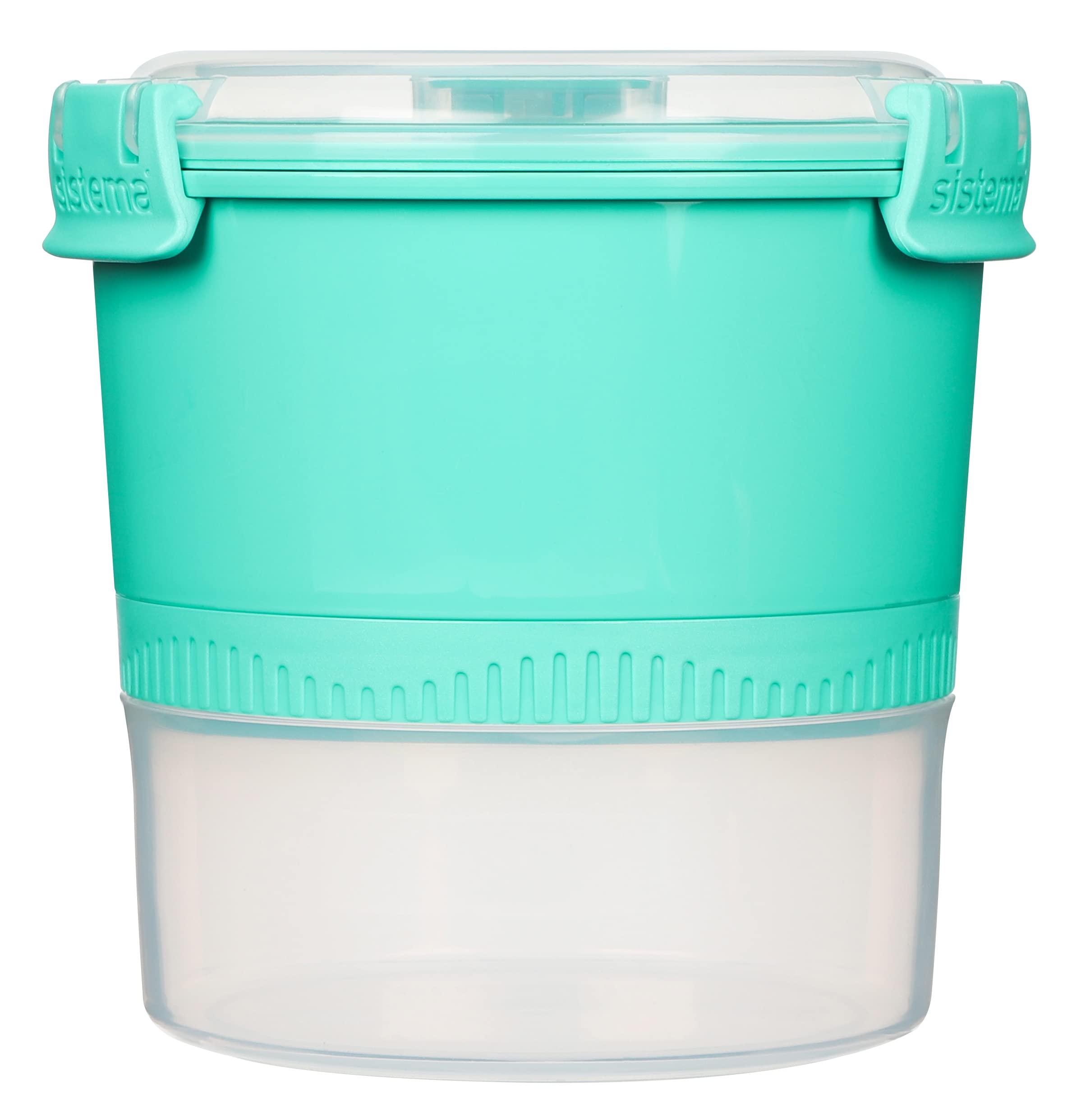 Sistema 965ml Lunch Stack to go  Polypropylene  Assorted colours  965 ml