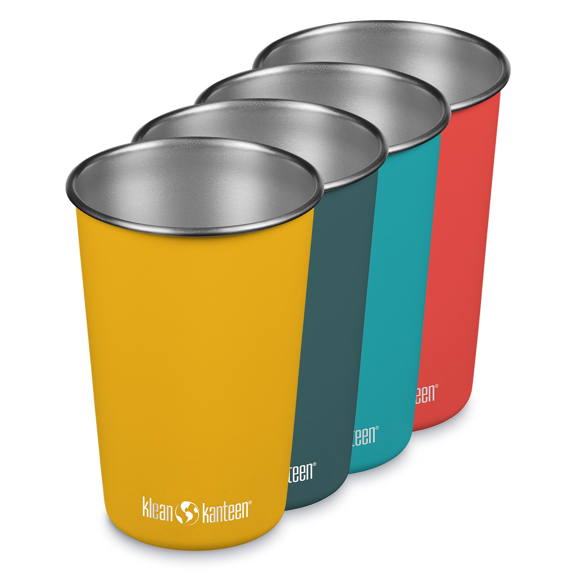 Klean Kanteen 16oz Pint Cup  4 Pack  Evening Sky