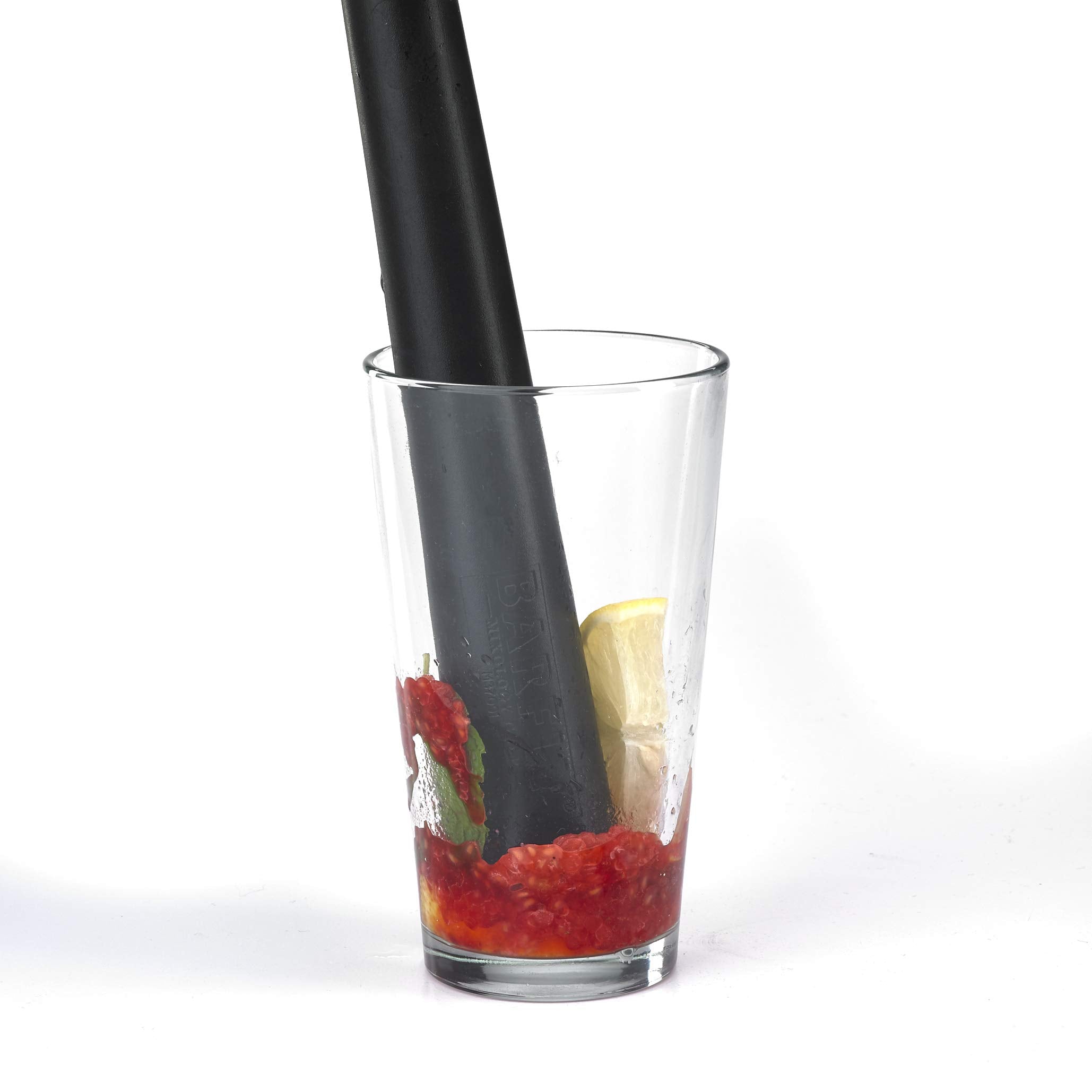 Barfly Muddler, 12'' Deluxe , Composite, Black