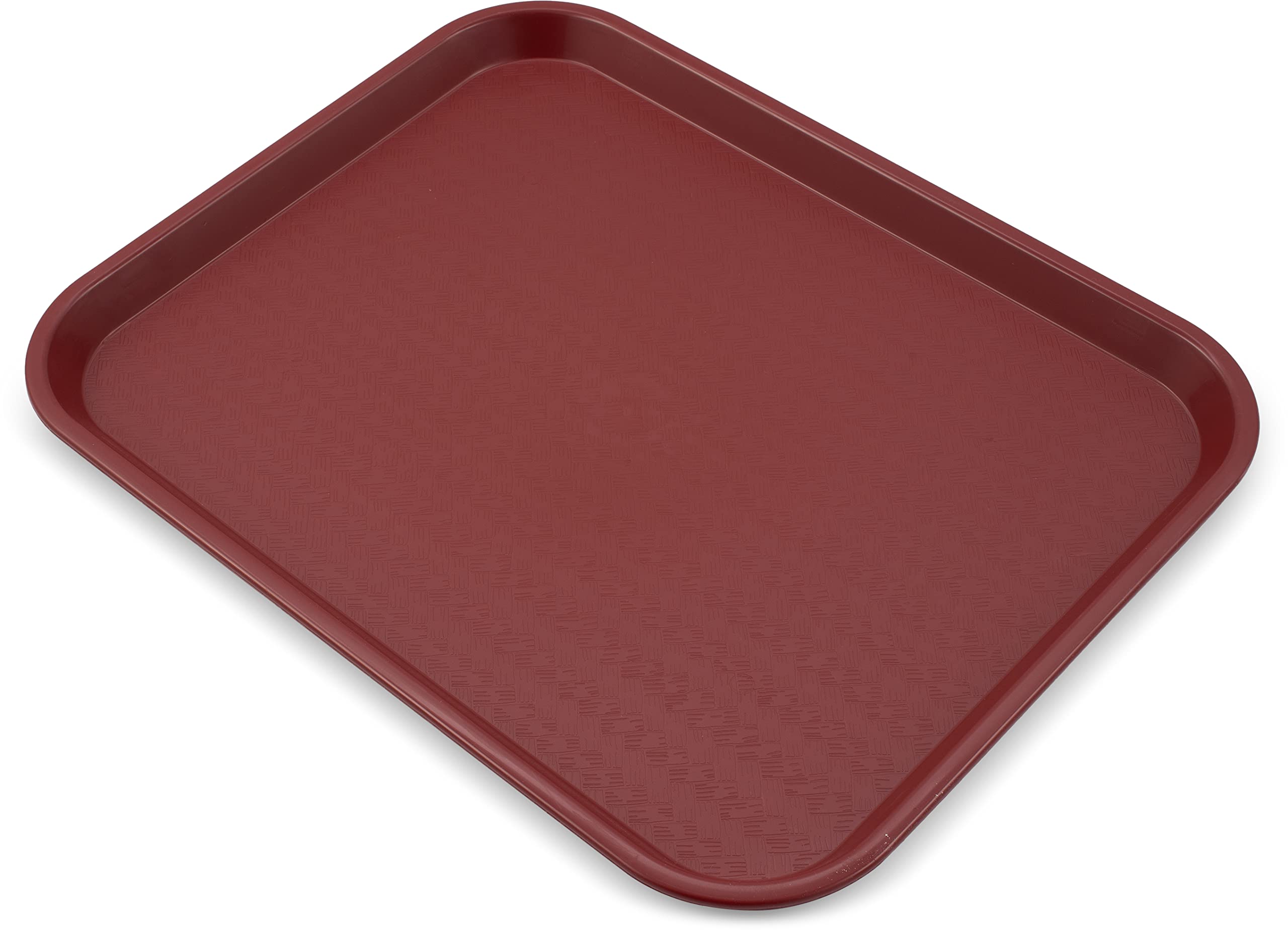 Carlisle FoodService Products Fast Food Cafeteria Tray 14 x 18, Durable Polypropylene with Slip-Resistant Surface, Stackable for