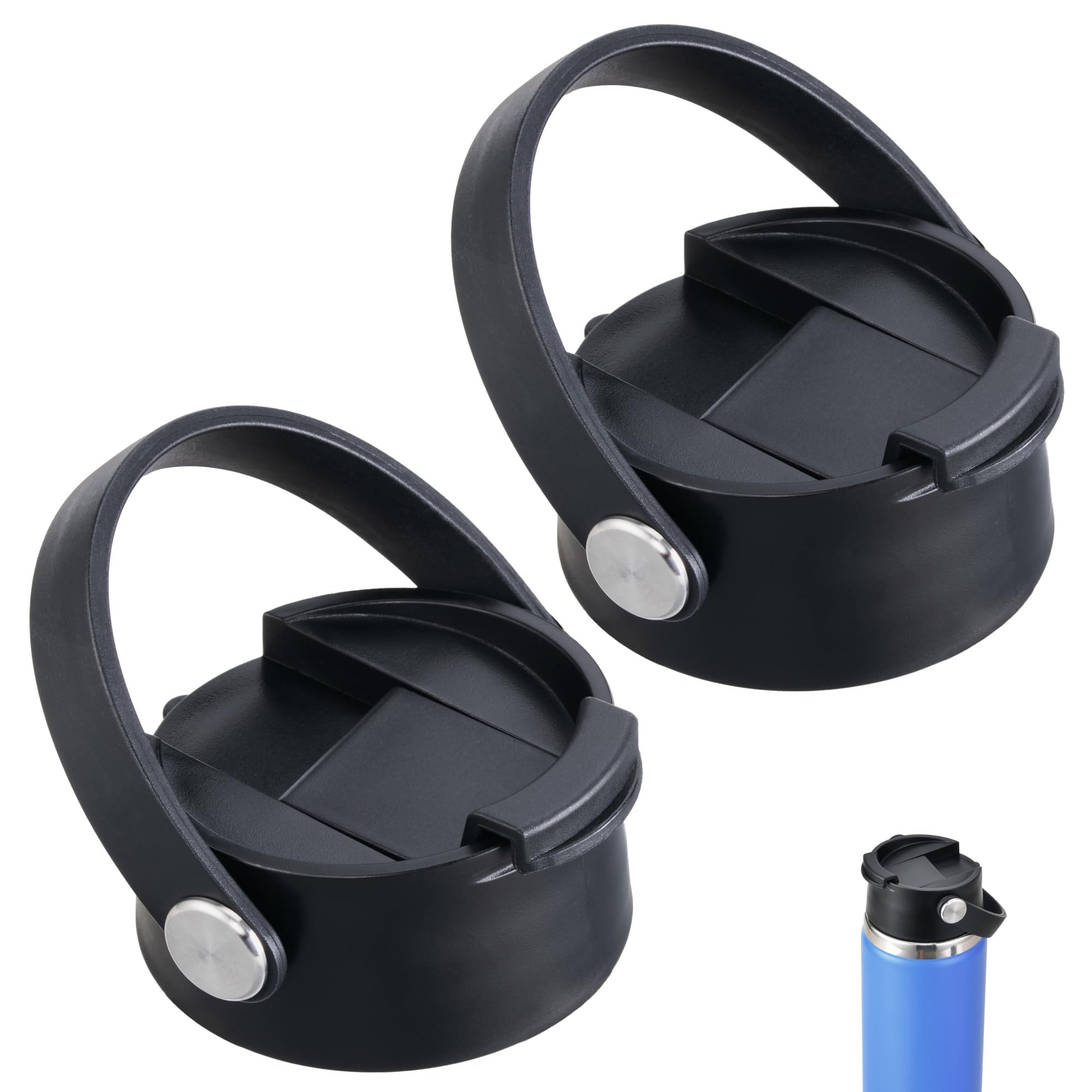 ZolJet Replacement Lid for Hydro Flask, Flip Lid with Flex Handle