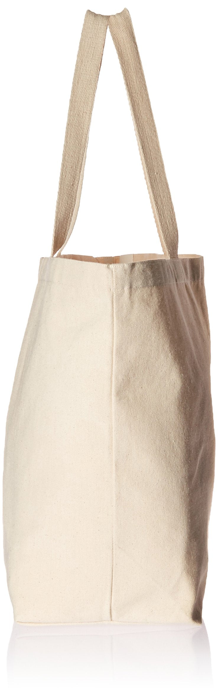 Eco-Bags Products Recycled Cotton Tote, Natural