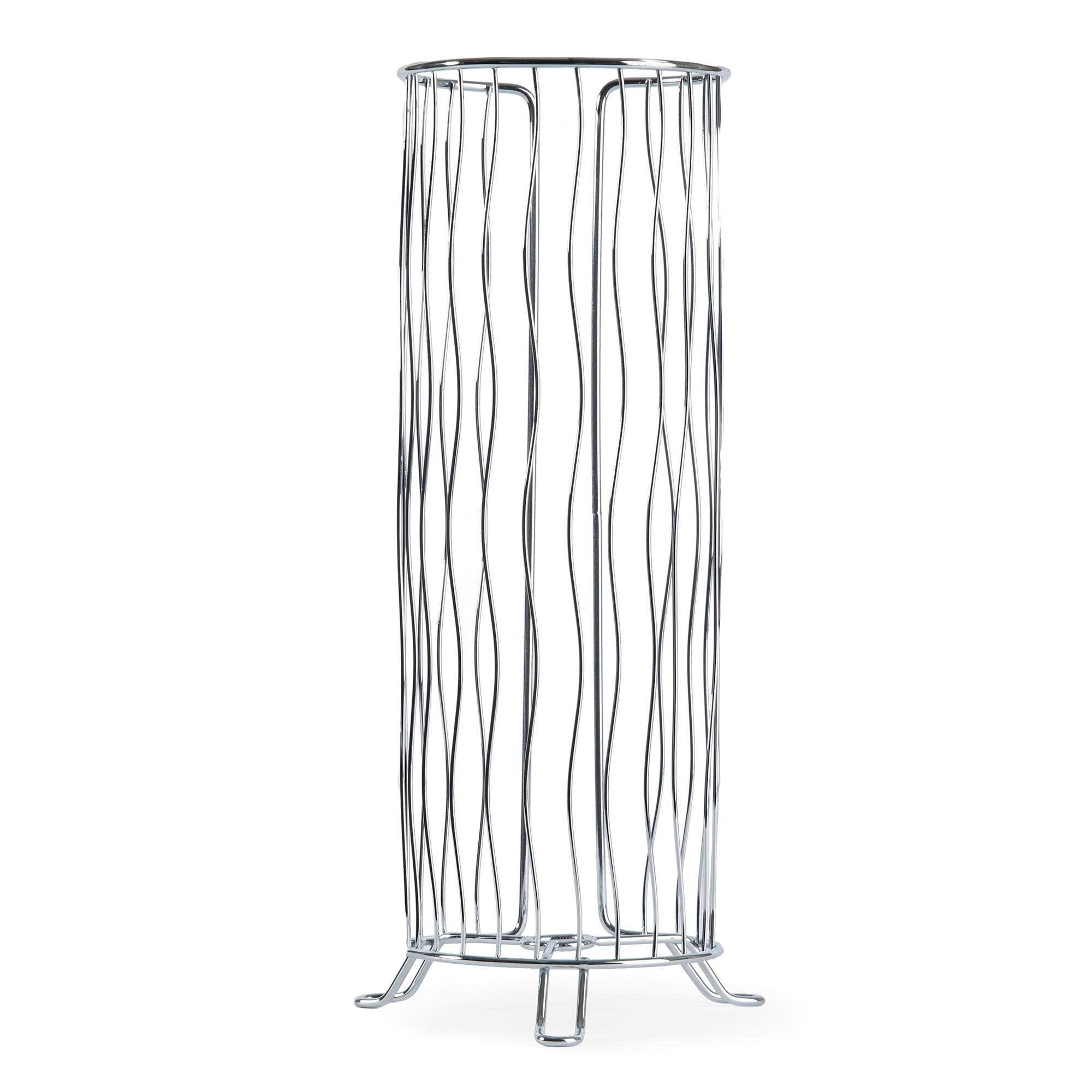 Better Living Products Wave Toilet Tissue Holder, No Size, Chrome