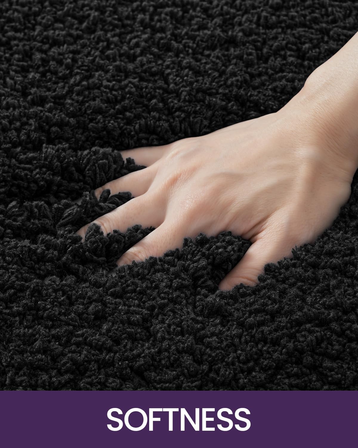 Dexi Bathroom Rug Mat, 32X20, Non Slip Washable Absorbent Microfiber Mats, Thick Soft Floor Shower Rugs For Bath Accessories Dec