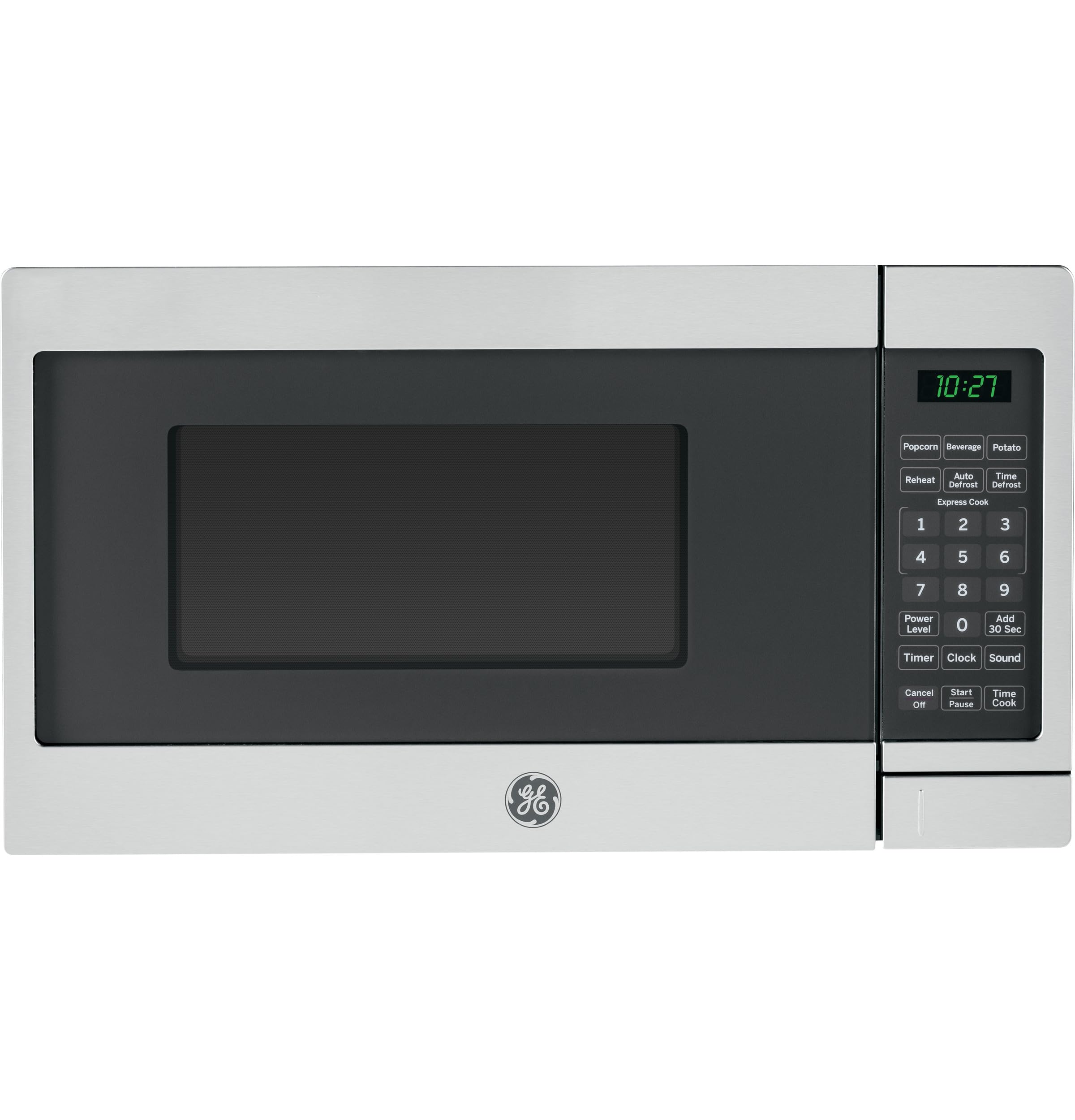 GE Countertop Microwave Oven, Compact 0.7 Cubic Ft., 700-watt Capacity, 6 Auto Cooking Settings, Kitchen Essentials for the Coun