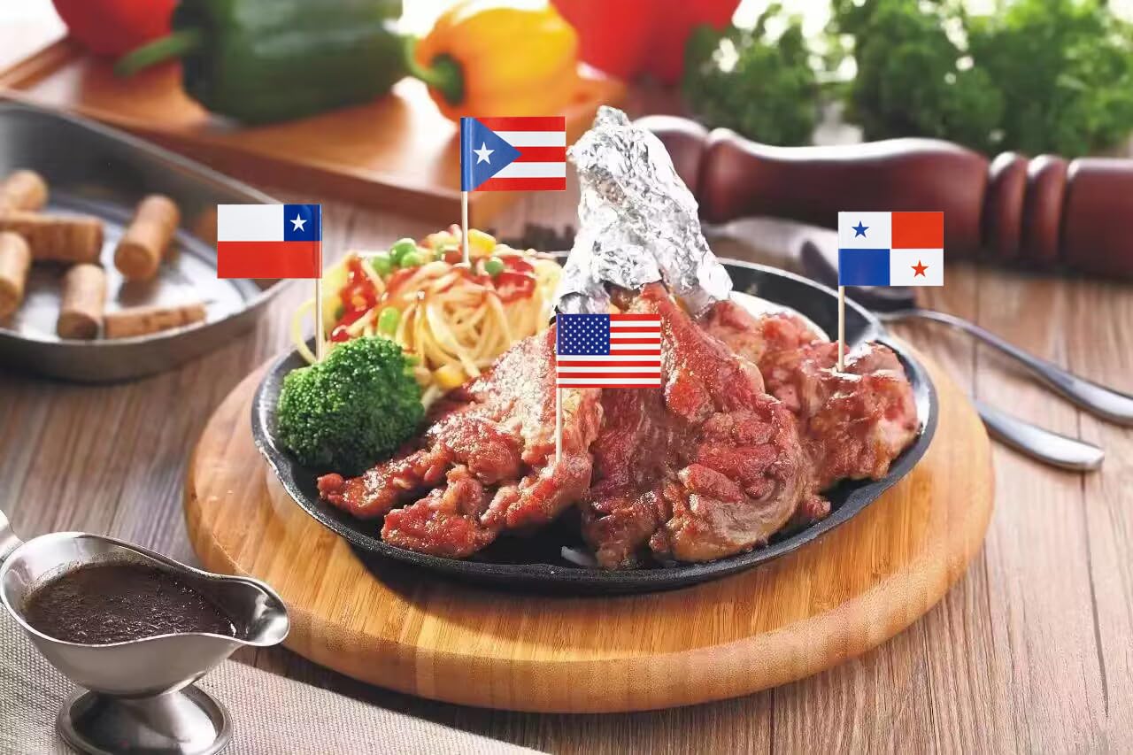 Stidsds 200 Countries Toothpick Flags Mini Small Country National Cupcake Toppers Stick Flag World International Festival Party