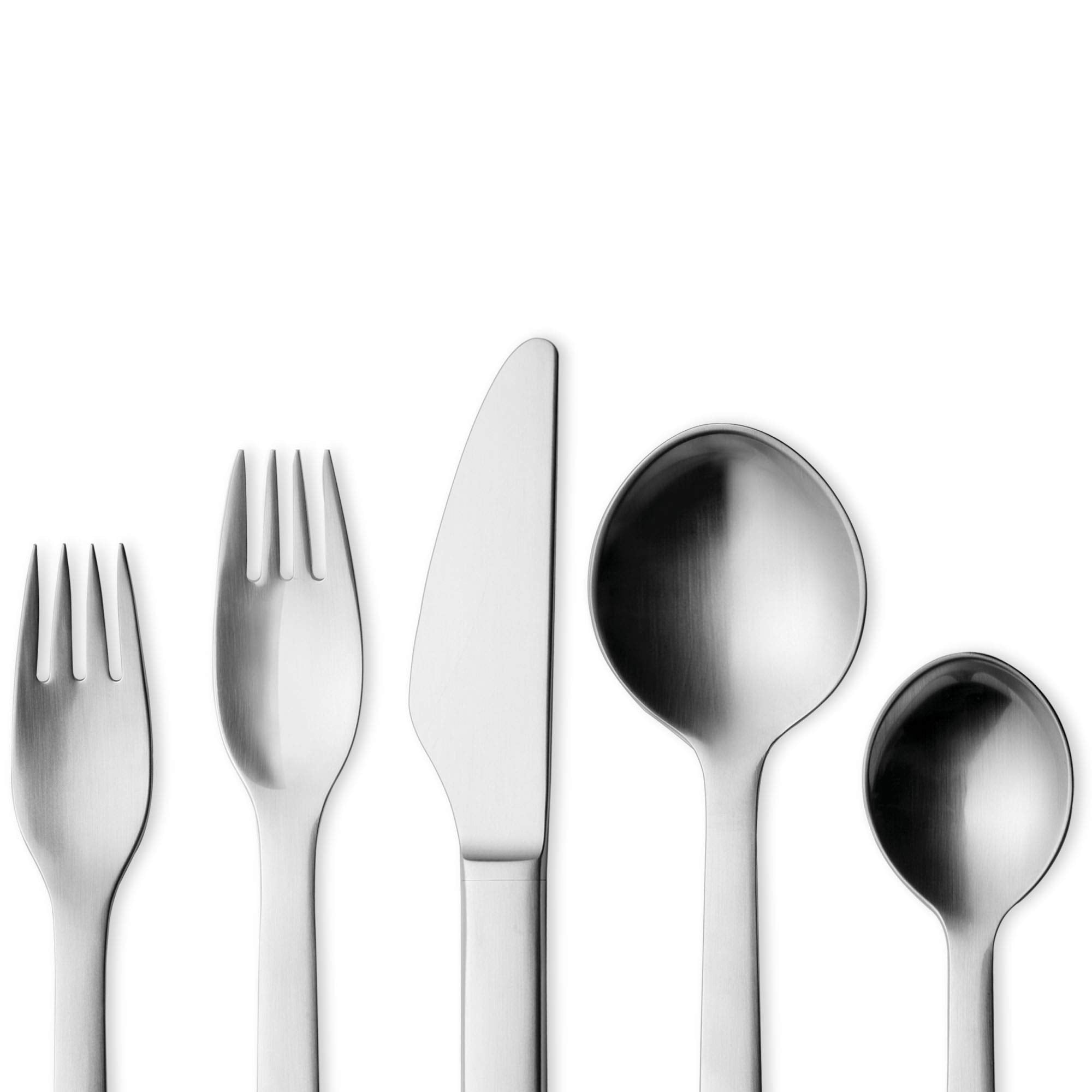 Georg Jensen New York 5-Piece Stainless Steel Flatware, 18/8, Utensil