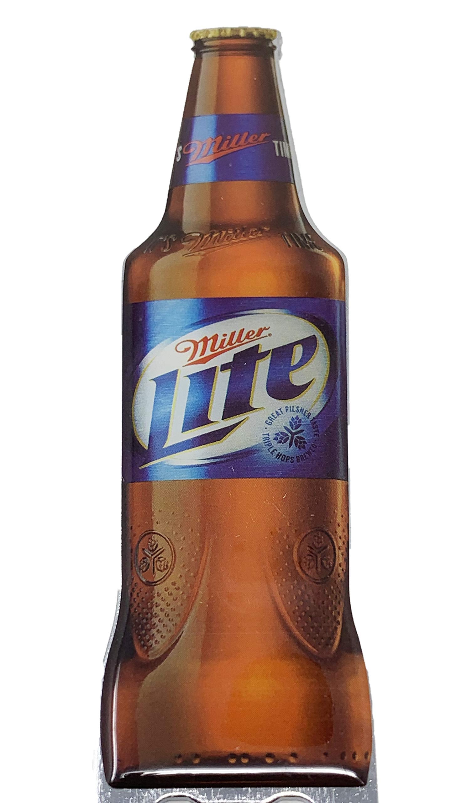 Official Miller Lite Bottle Opener Metal 7 '' Long