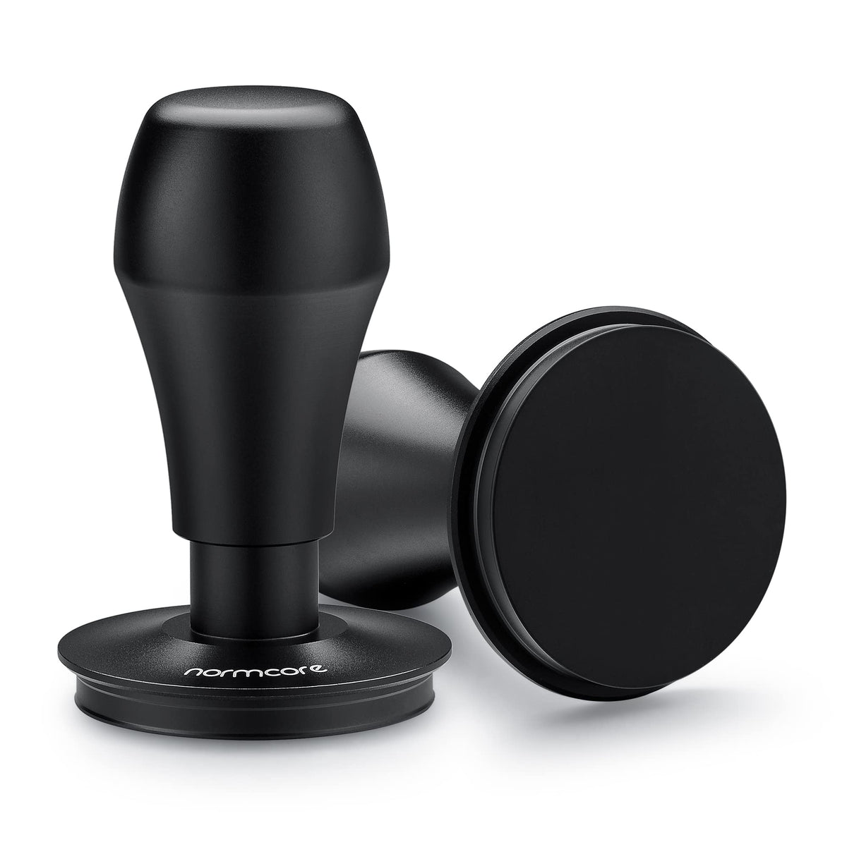Normcore 58.5Mm Espresso Coffee Tamper V4 - Spring Loaded Tamper With Titanium Pvd Coating Flat Base -15Lb / 25Lb / 30Lbs Replac