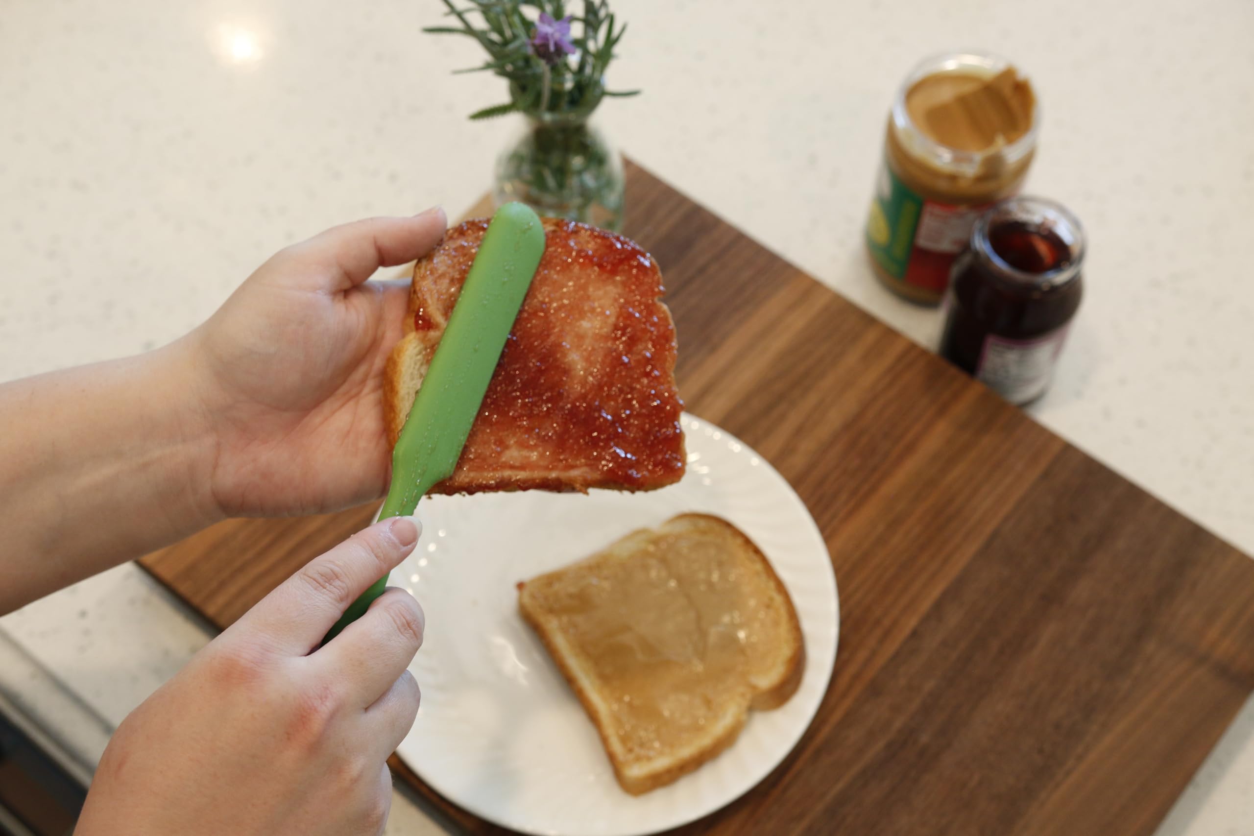 Butterie Non-Stick Silicone Spatula (Red)