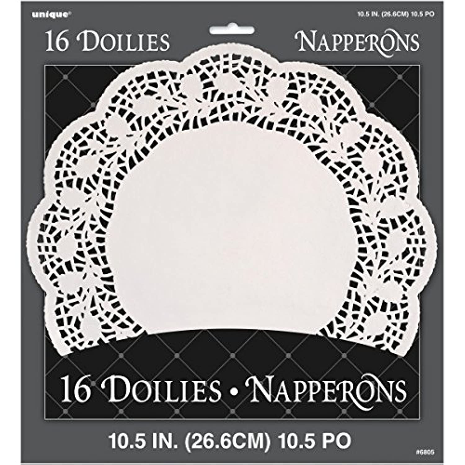 White Paper Doilies - 10.5'' (16 Ct) - Premium Quality Disposable Table Decor For Weddings, Tea Parties, And Events